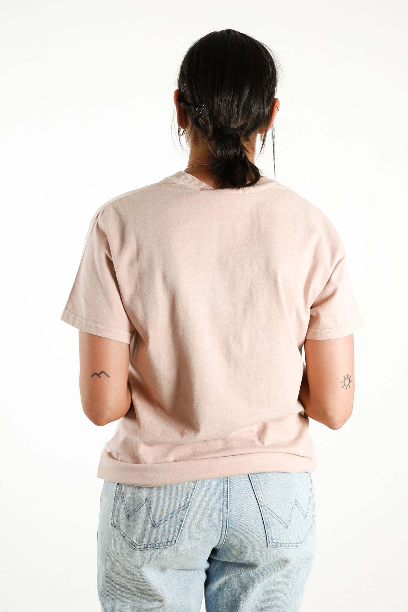 Boyfriend Tee Dusty Pink