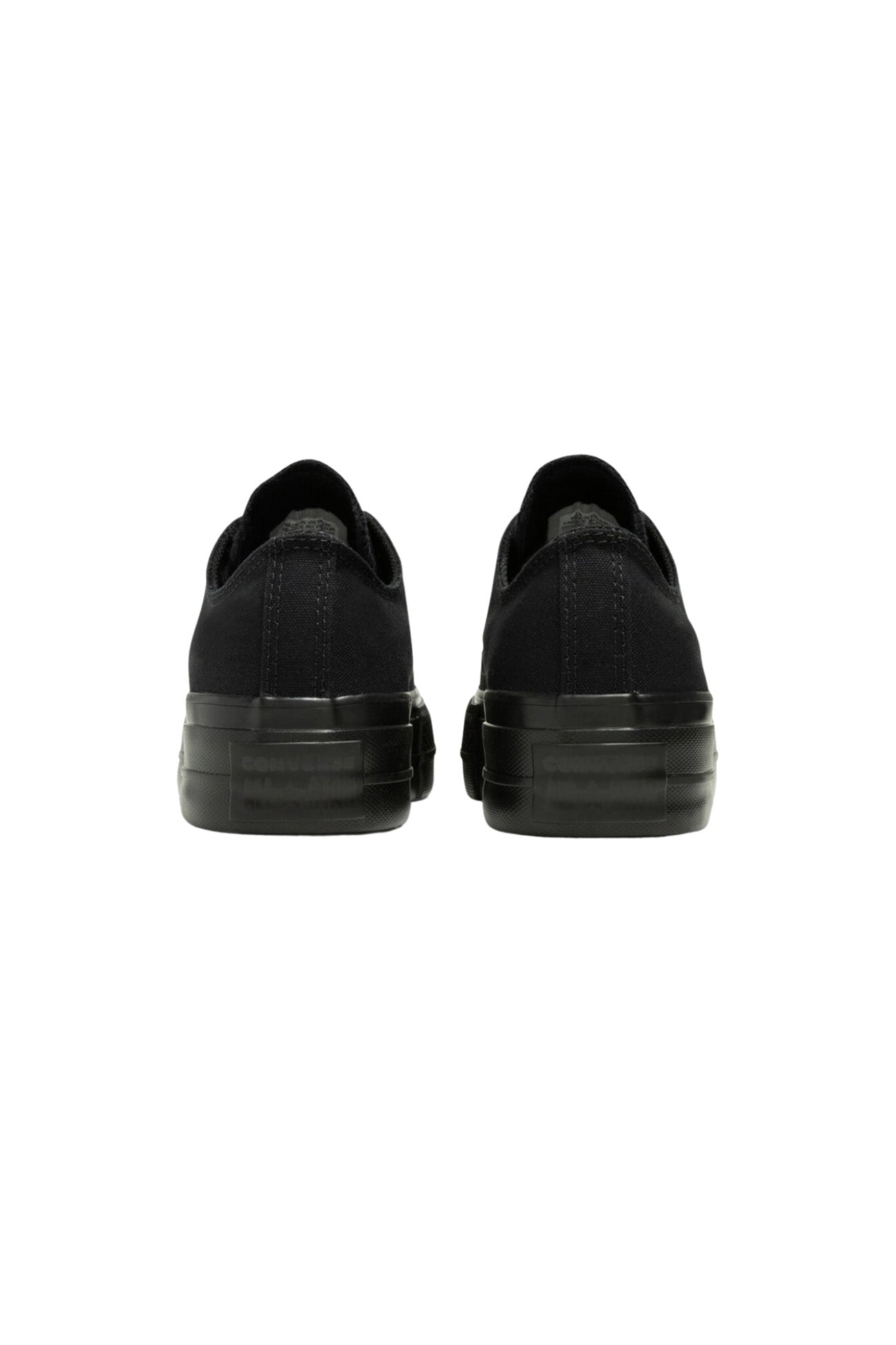 Chuck Taylor All Star Canvas Lift Low Top Black Black