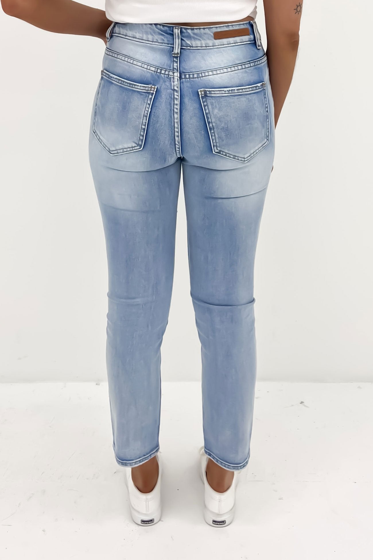 Callie Mom Jean Blue