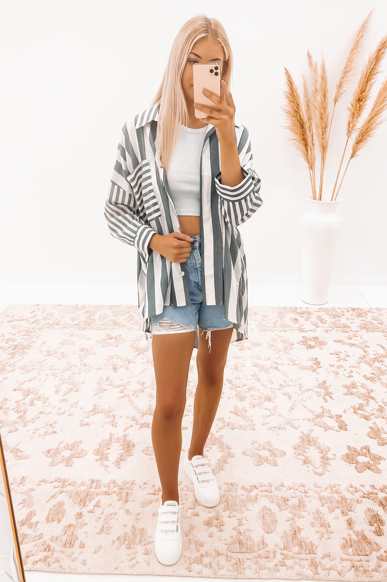 Callie Shirt Washed Black