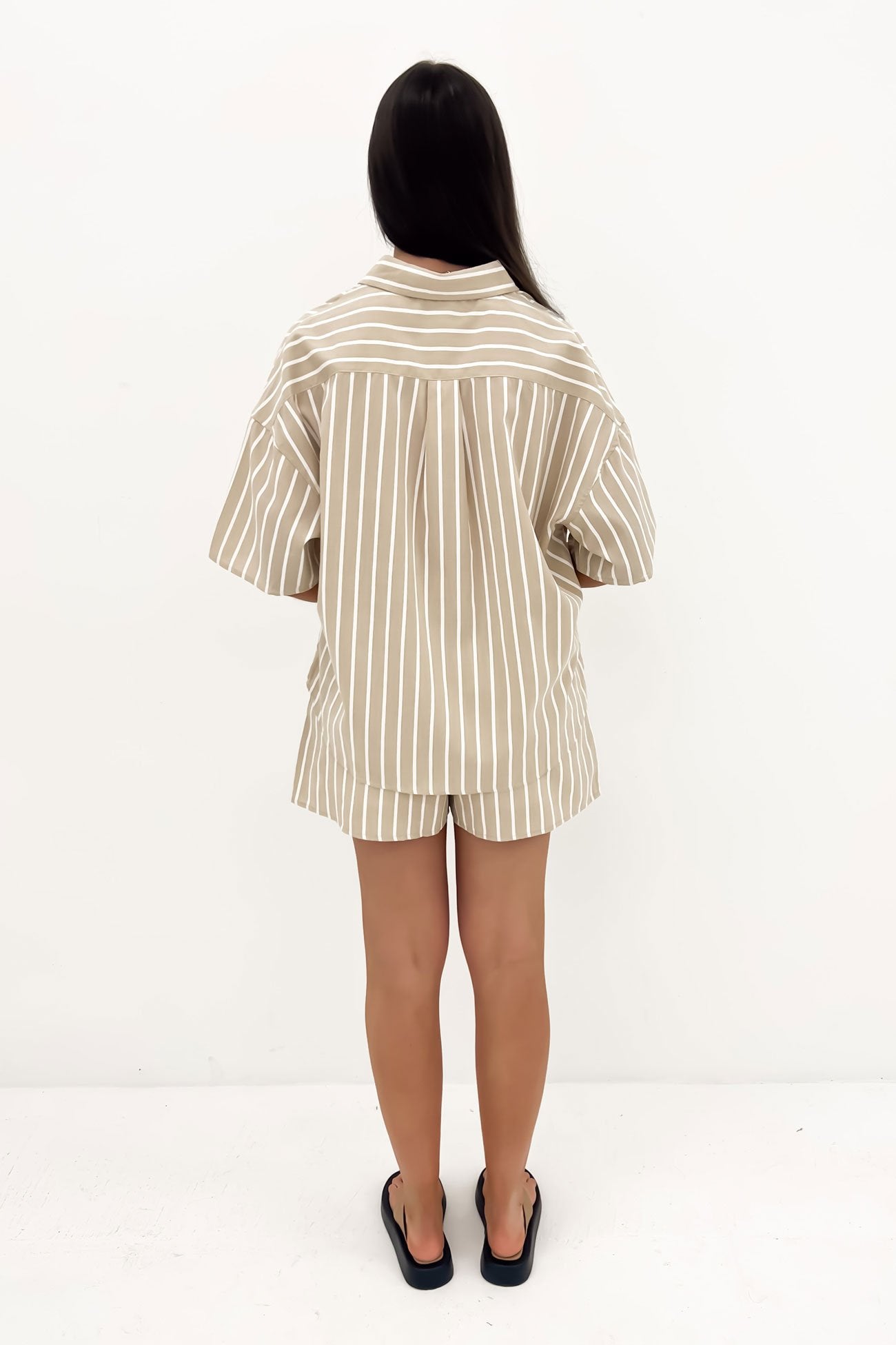 Camara Set Beige Stripe