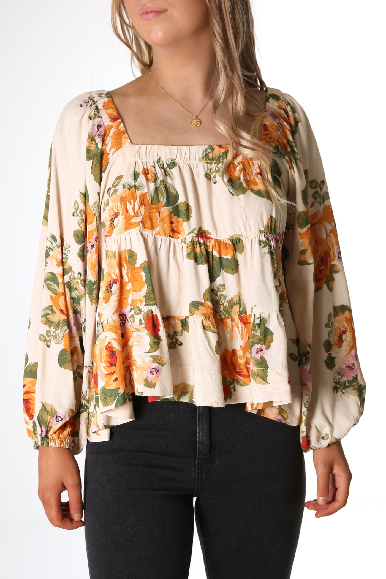 Charlize Top Floral
