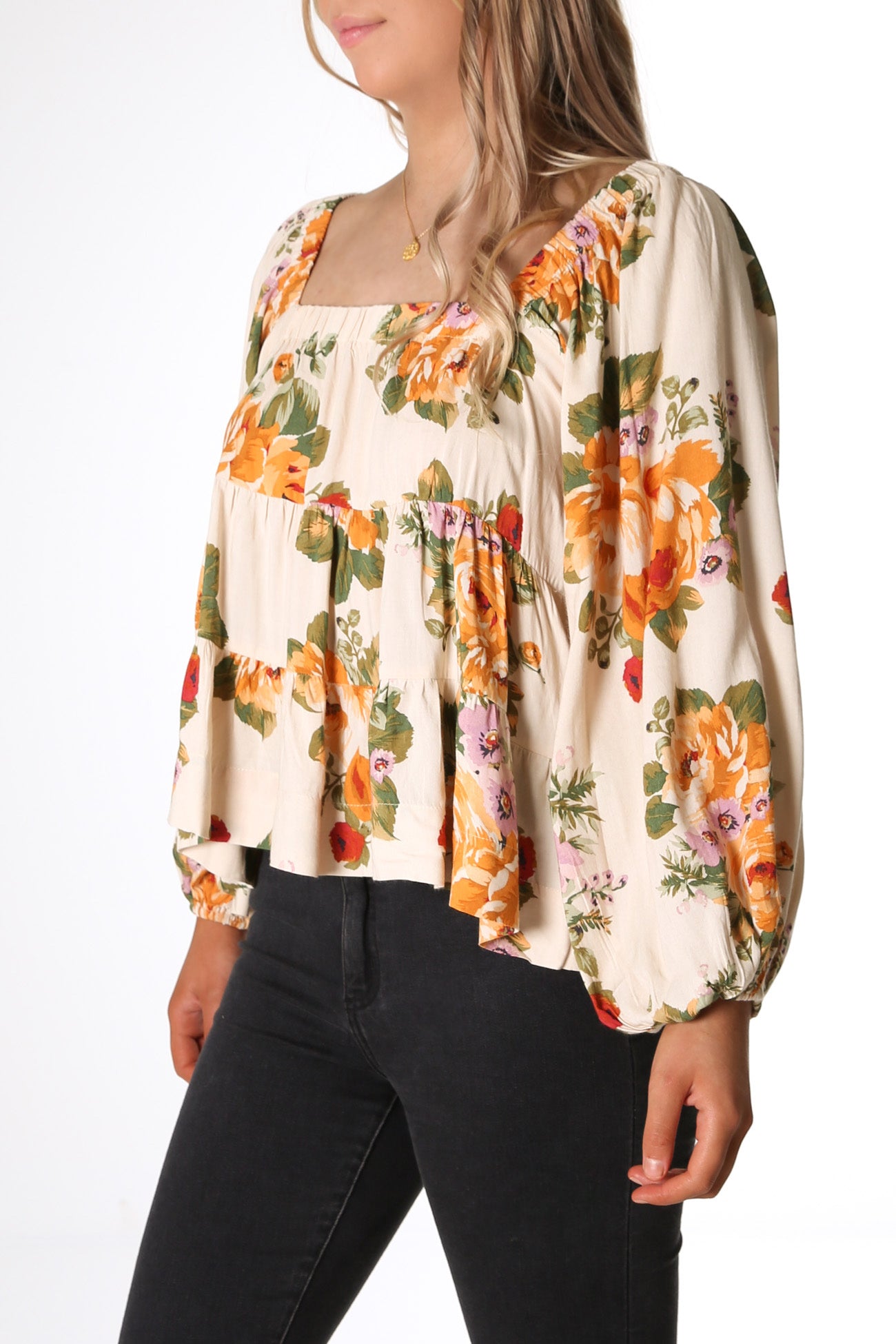 Charlize Top Floral