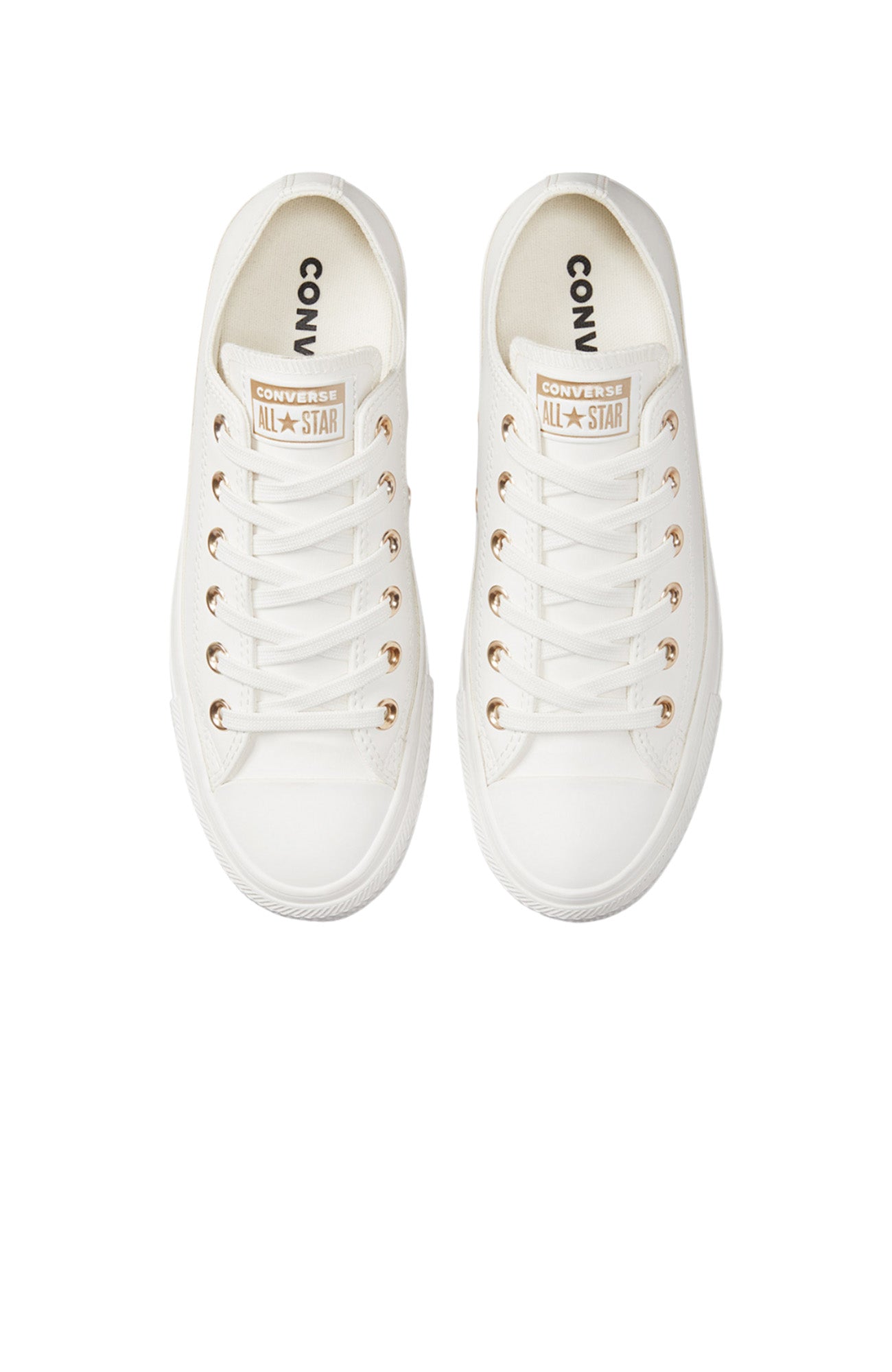 Chuck Taylor All Star Leather Low Vintage White