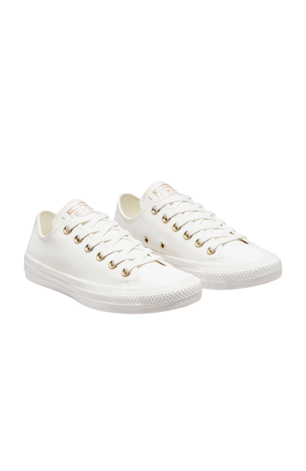 Chuck Taylor All Star Leather Low Vintage White
