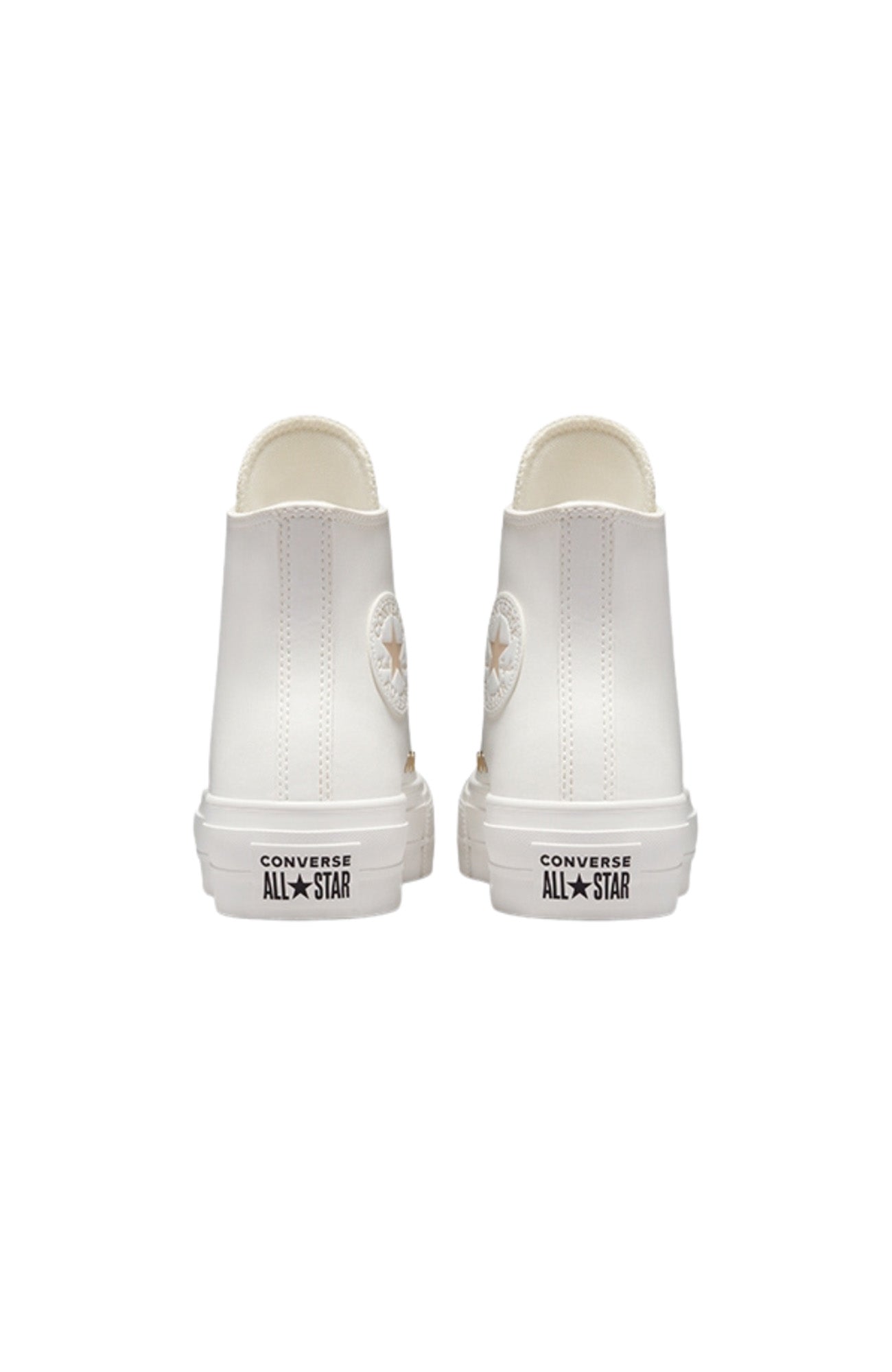 Chuck Taylor All Star Lift Leather High Top Vintage White