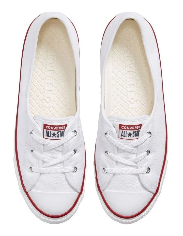 Chuck Taylor All Star Dainty Ballet Lace Slip White