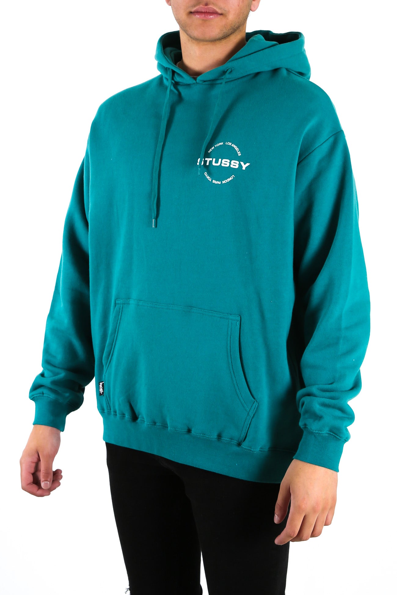 City Circle Hood Teal
