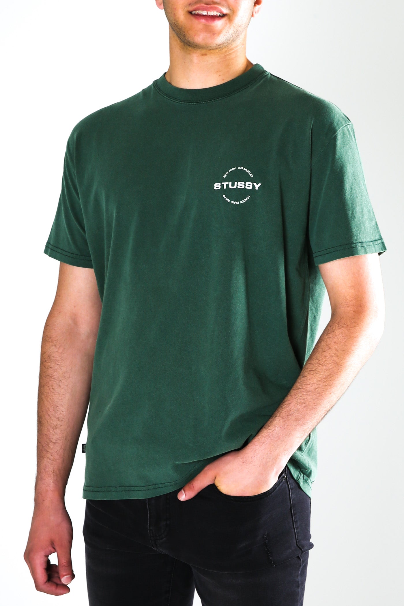City Circle Short Sleeve Tee Pigment Forest