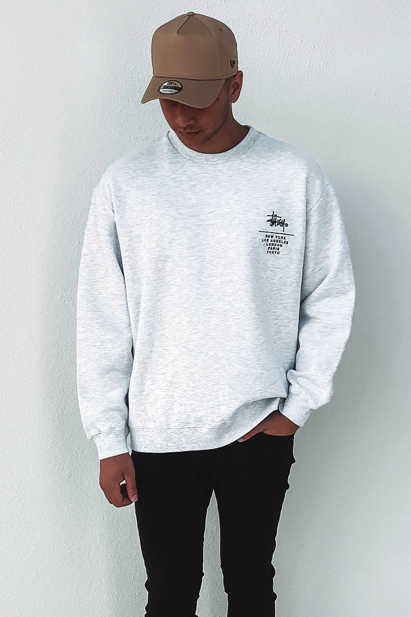 City Stack Crew Snow Marle