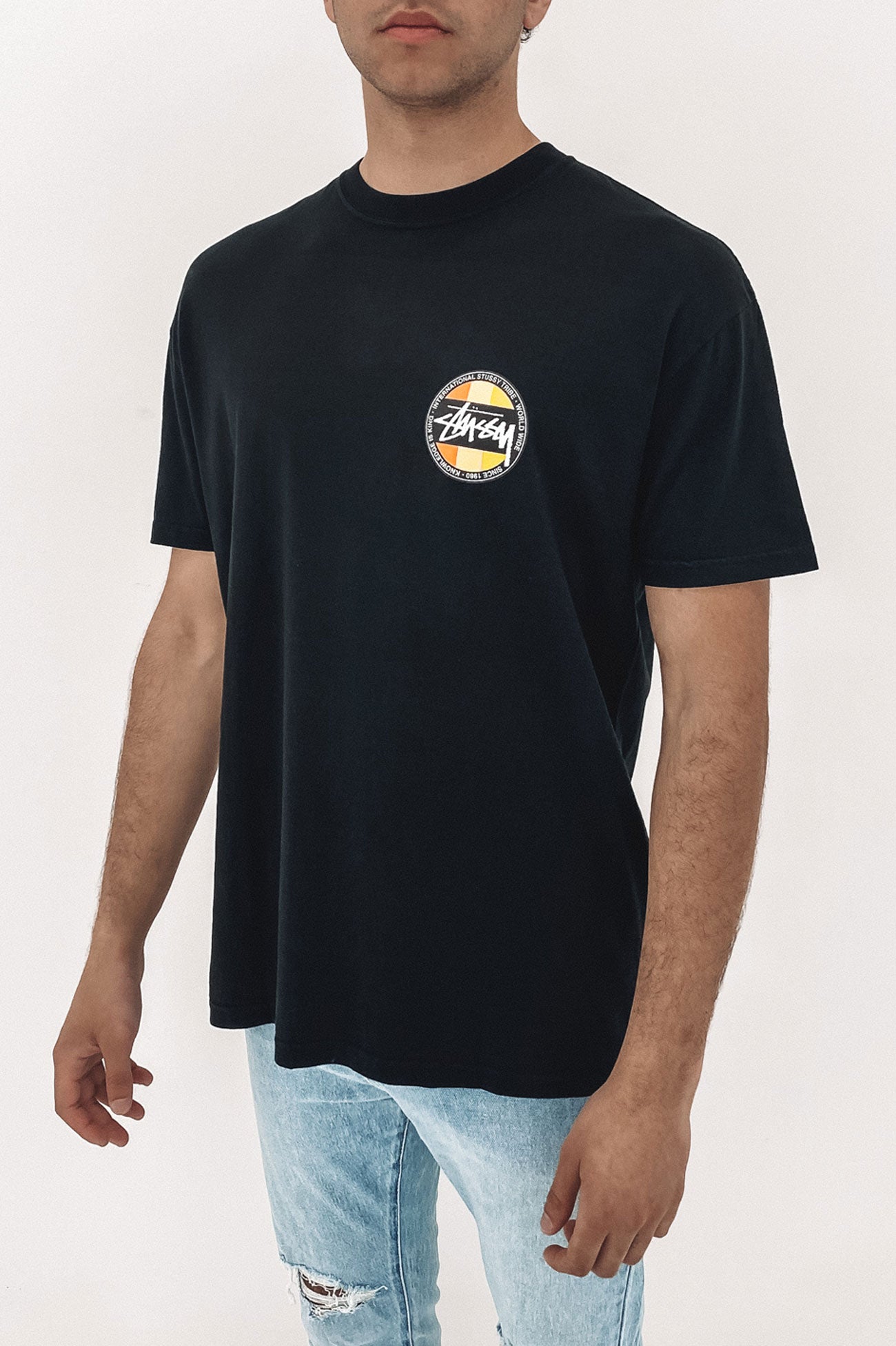 Classic Dot 50/50 Short Sleeve Tee Pigment Black