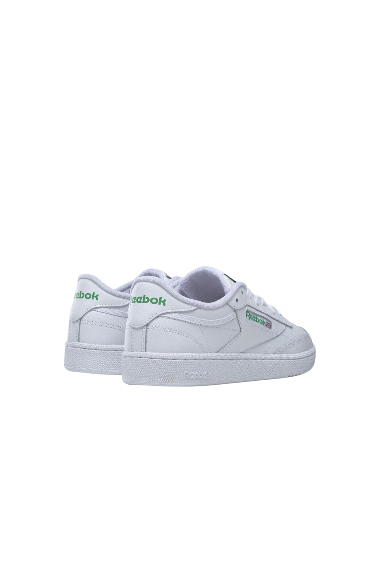 Club C 85 Shoe White Glen Green Gold Met