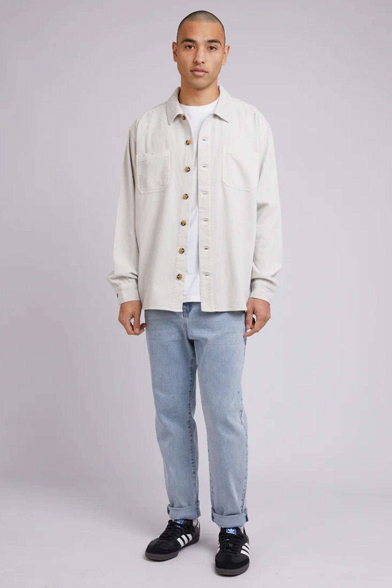 Cord Overshirt Chalk