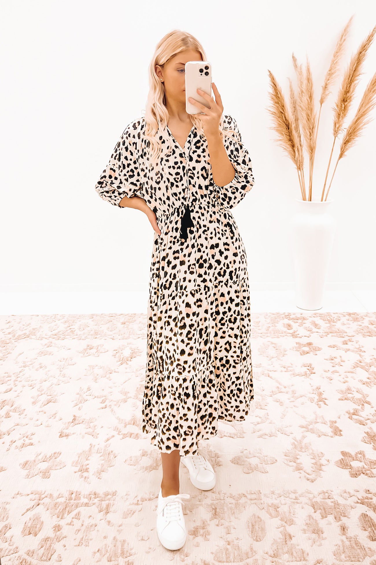 Dawson Maxi Dress Leopard