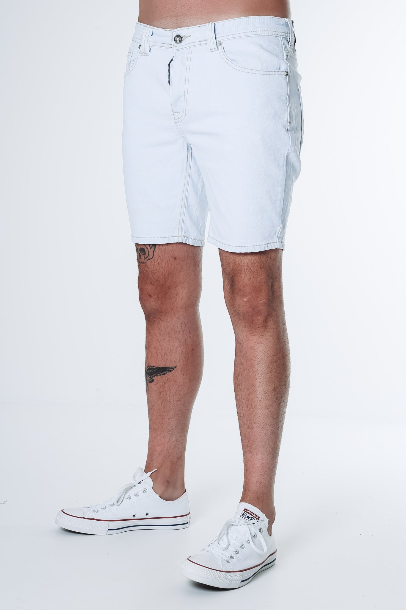Deuce Short Bleached Blue