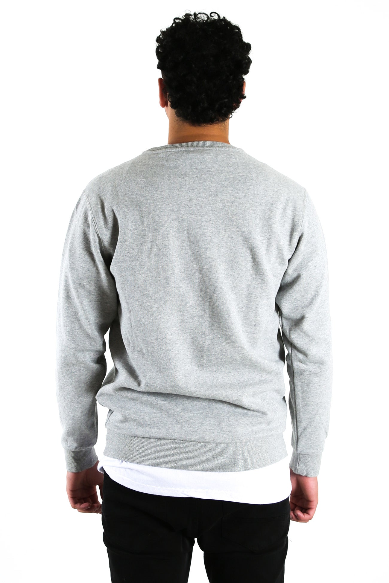 Diveria Crew Sweatshirt Grey Marle