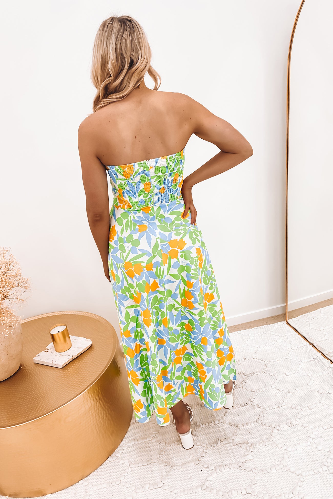 Dora Midi Dress Multi