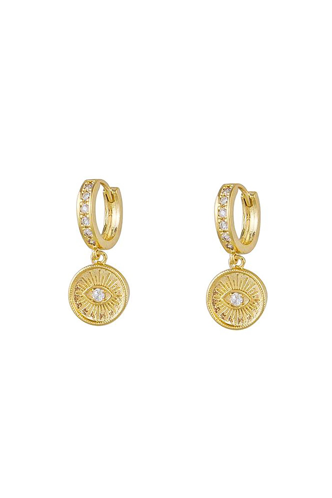 Emilia Eye Sleepers Gold
