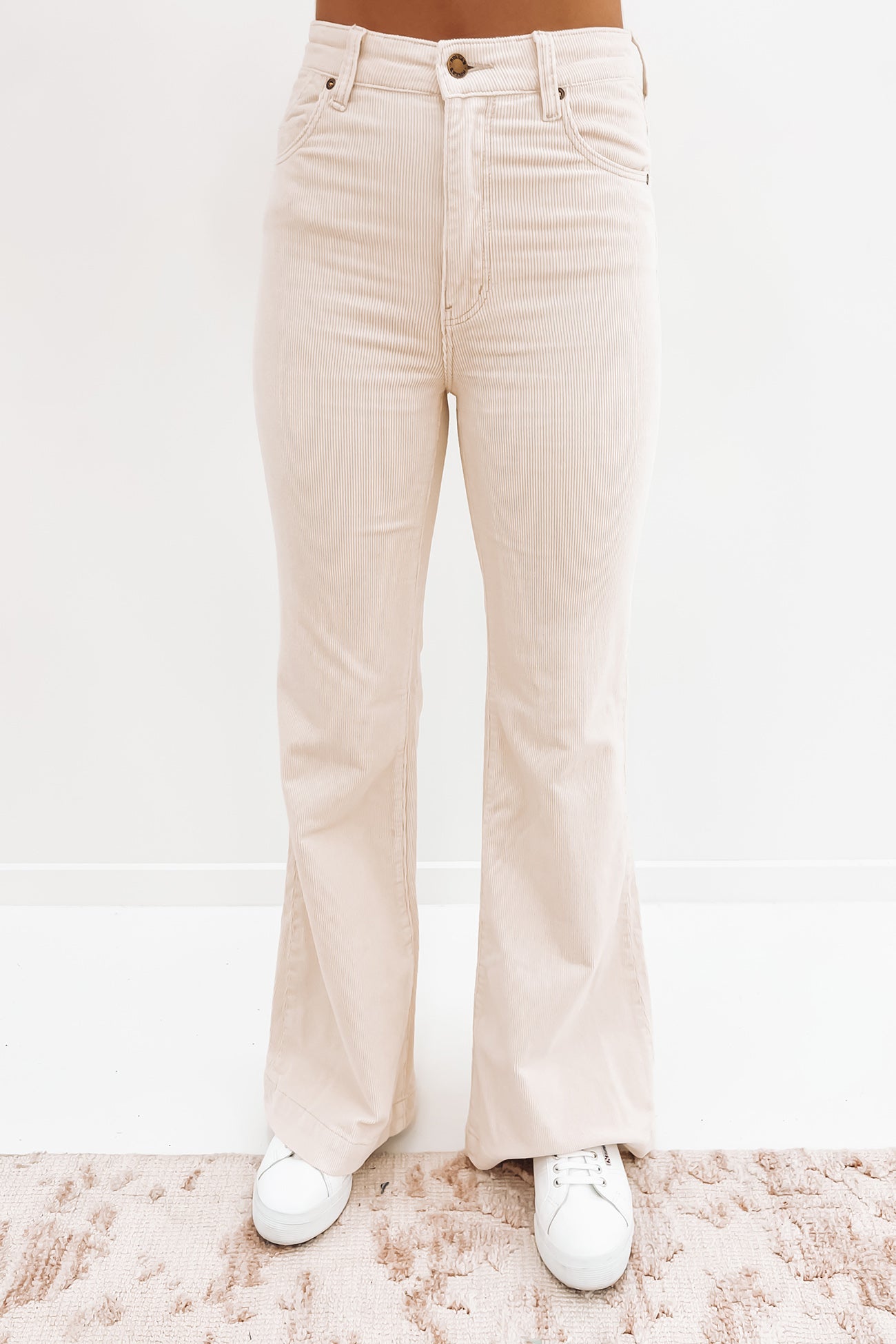 Eastcoast Flare Jean Vanilla Cord