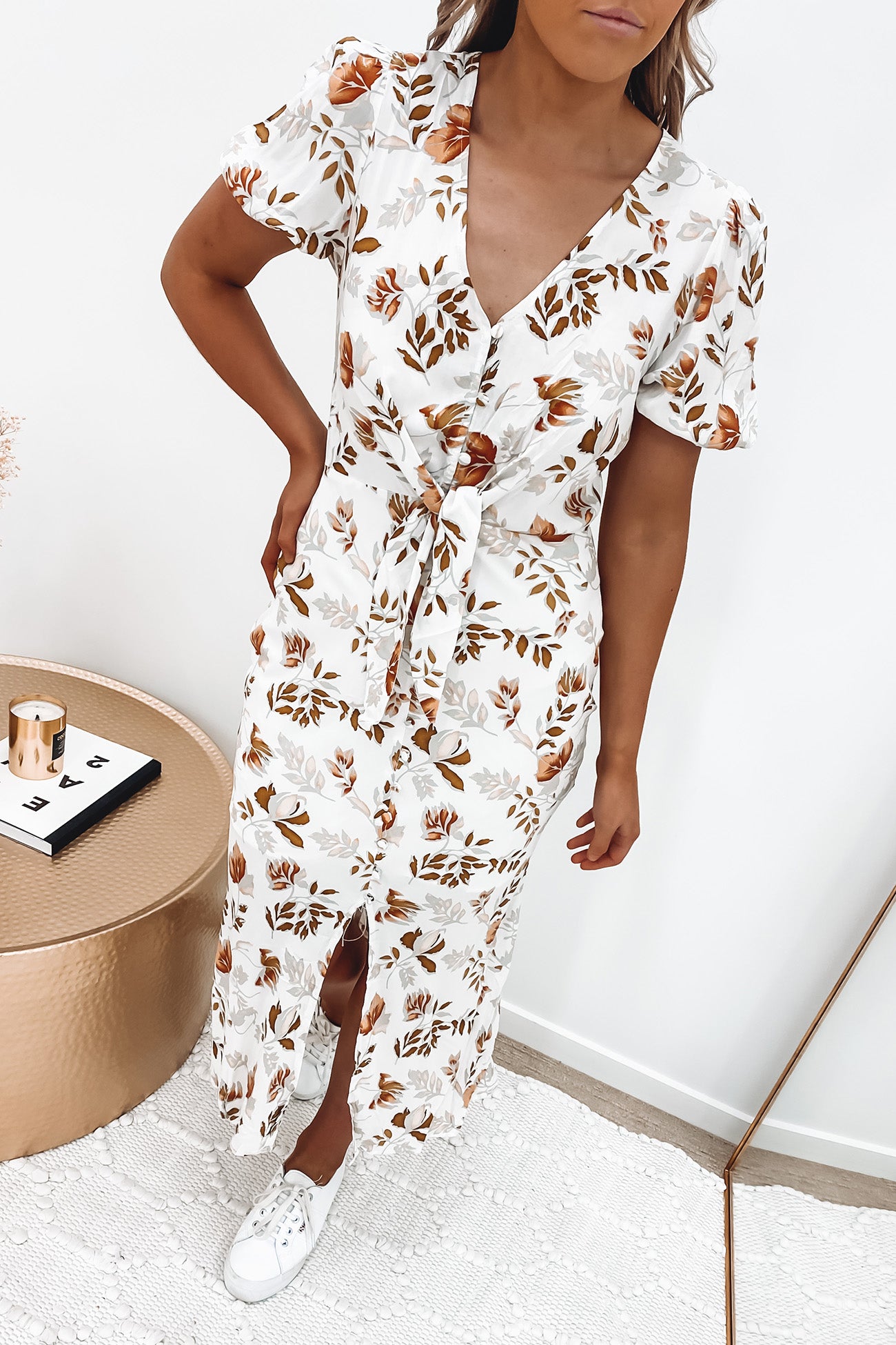 Eli Midi Dress Floral