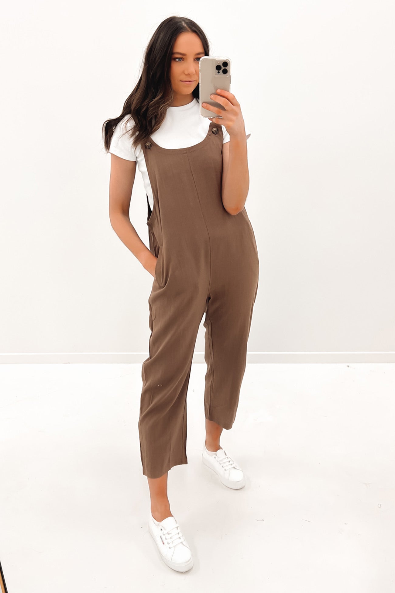 Elias Jumpsuit Brown