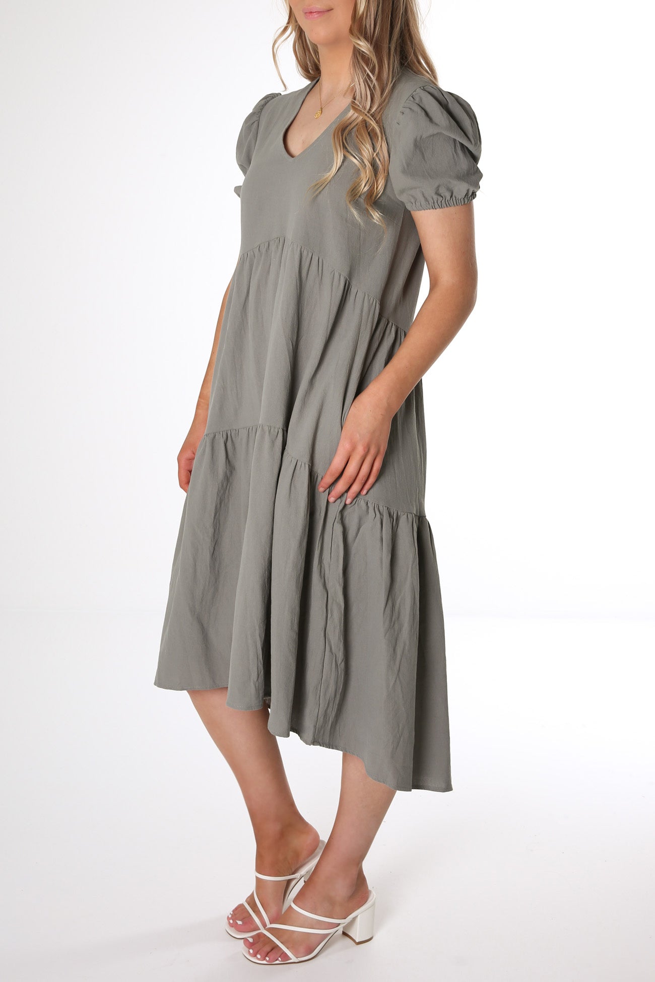 Elsie Dress Khaki
