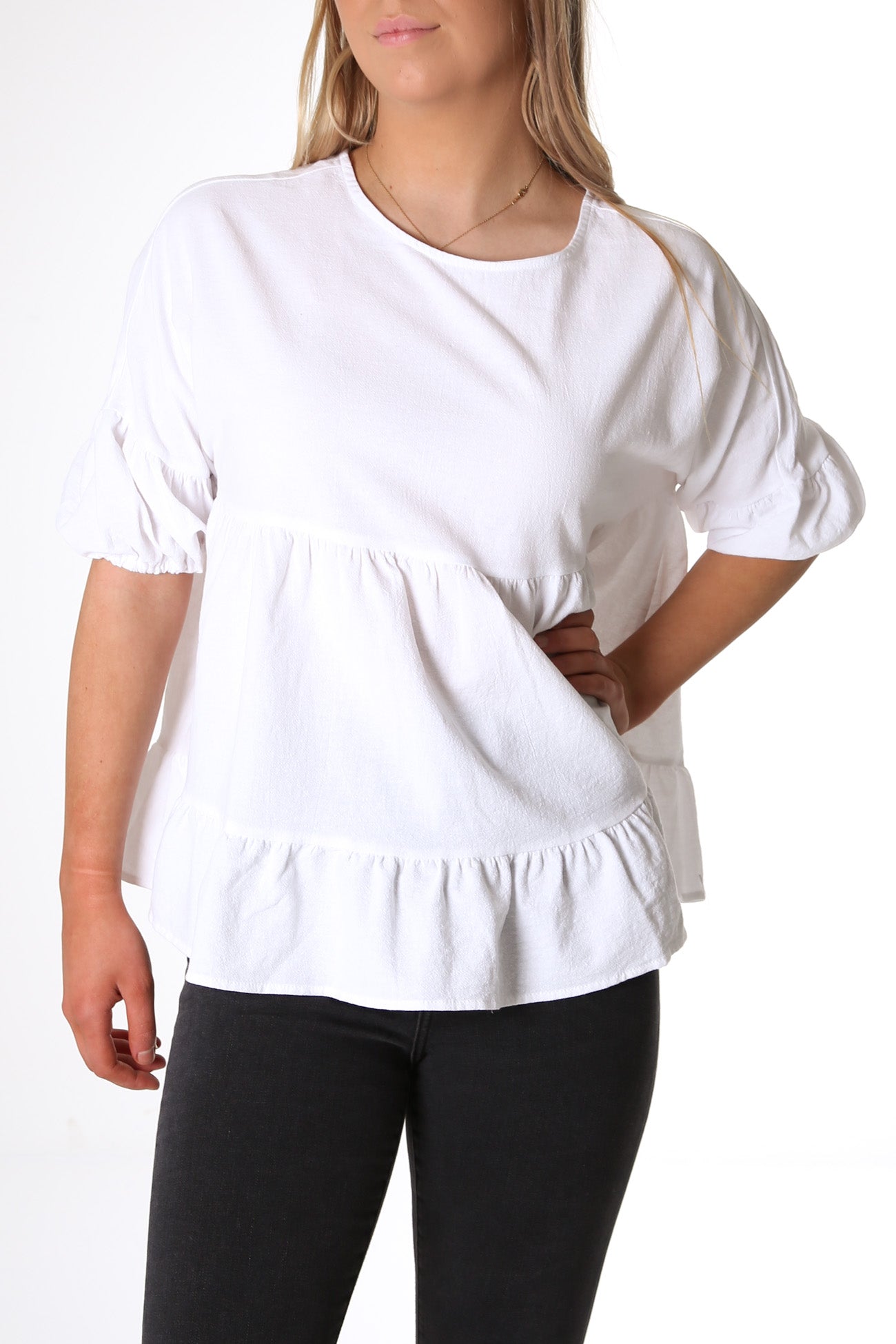 Elsie Top White