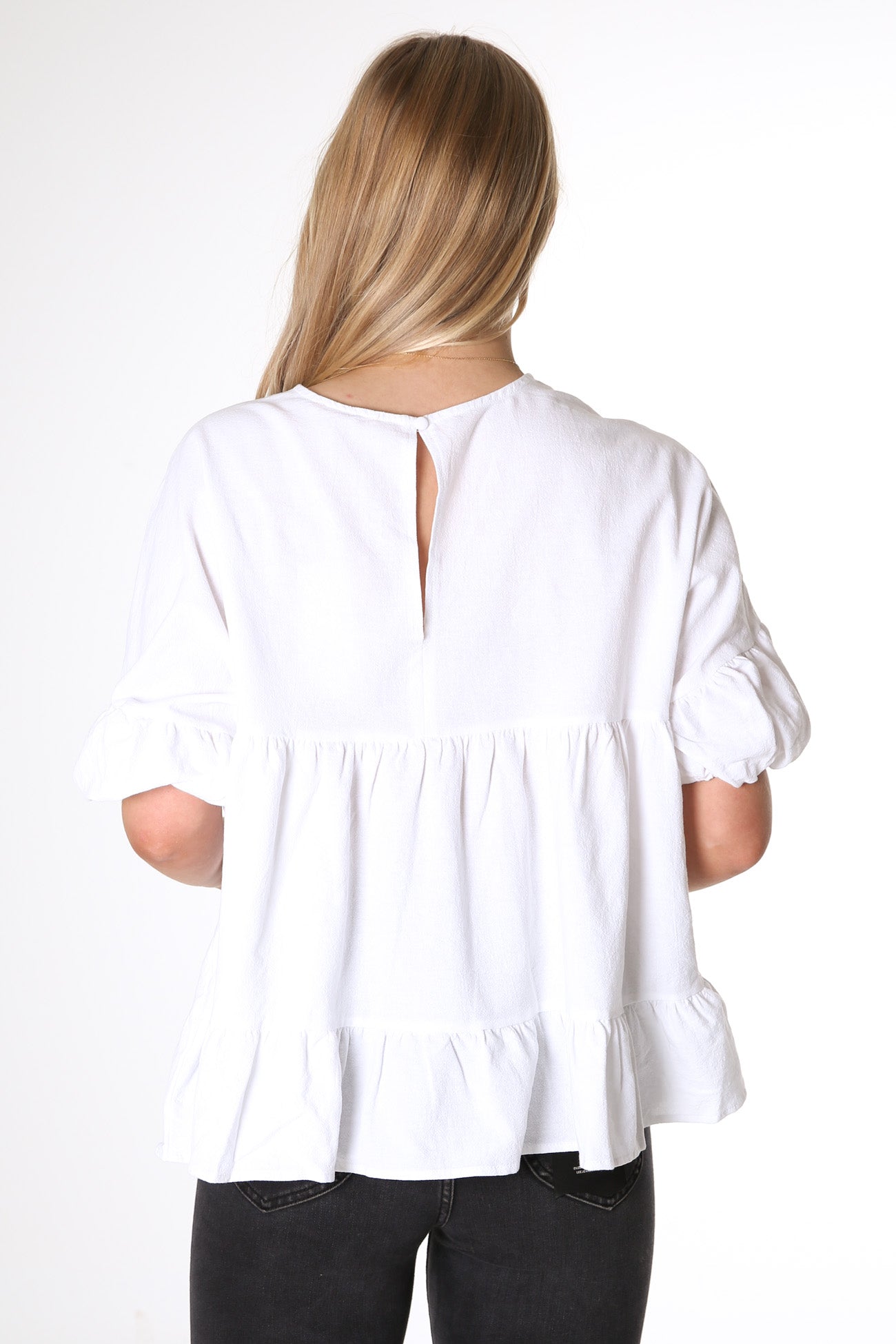 Elsie Top White
