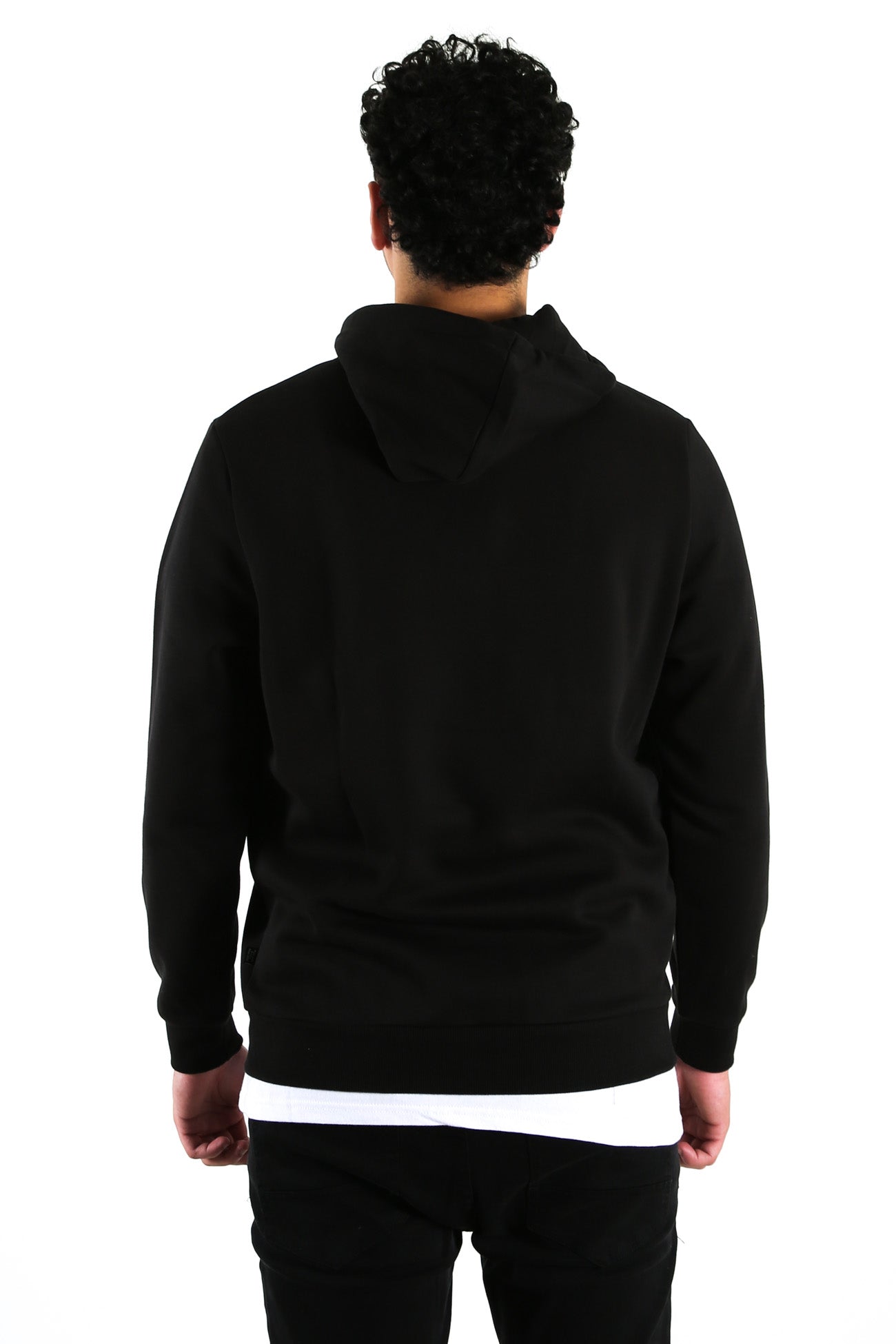 Essentials+ Two Tone Big Logo Hoodie Puma Black