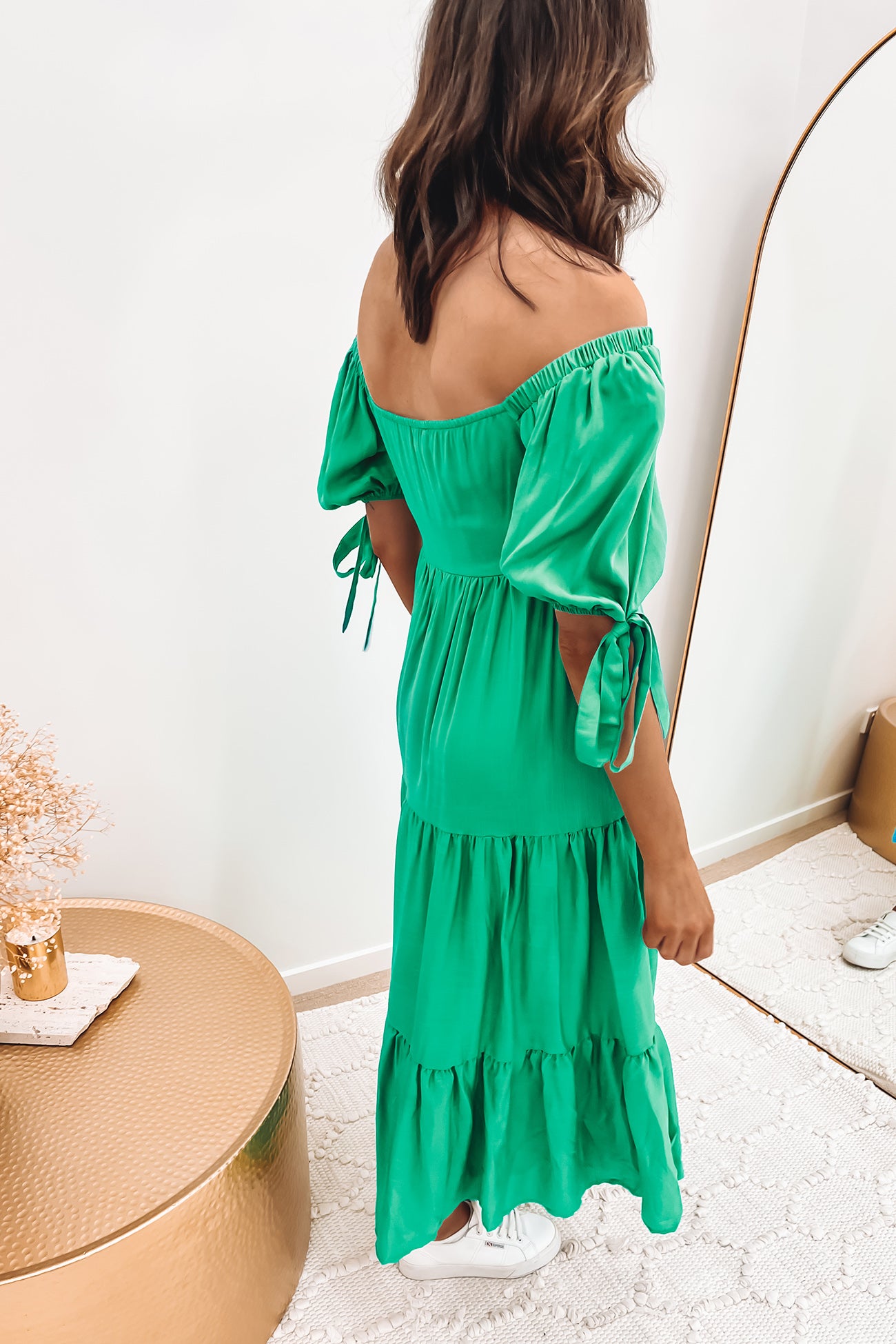 Everett Midi Dress Green