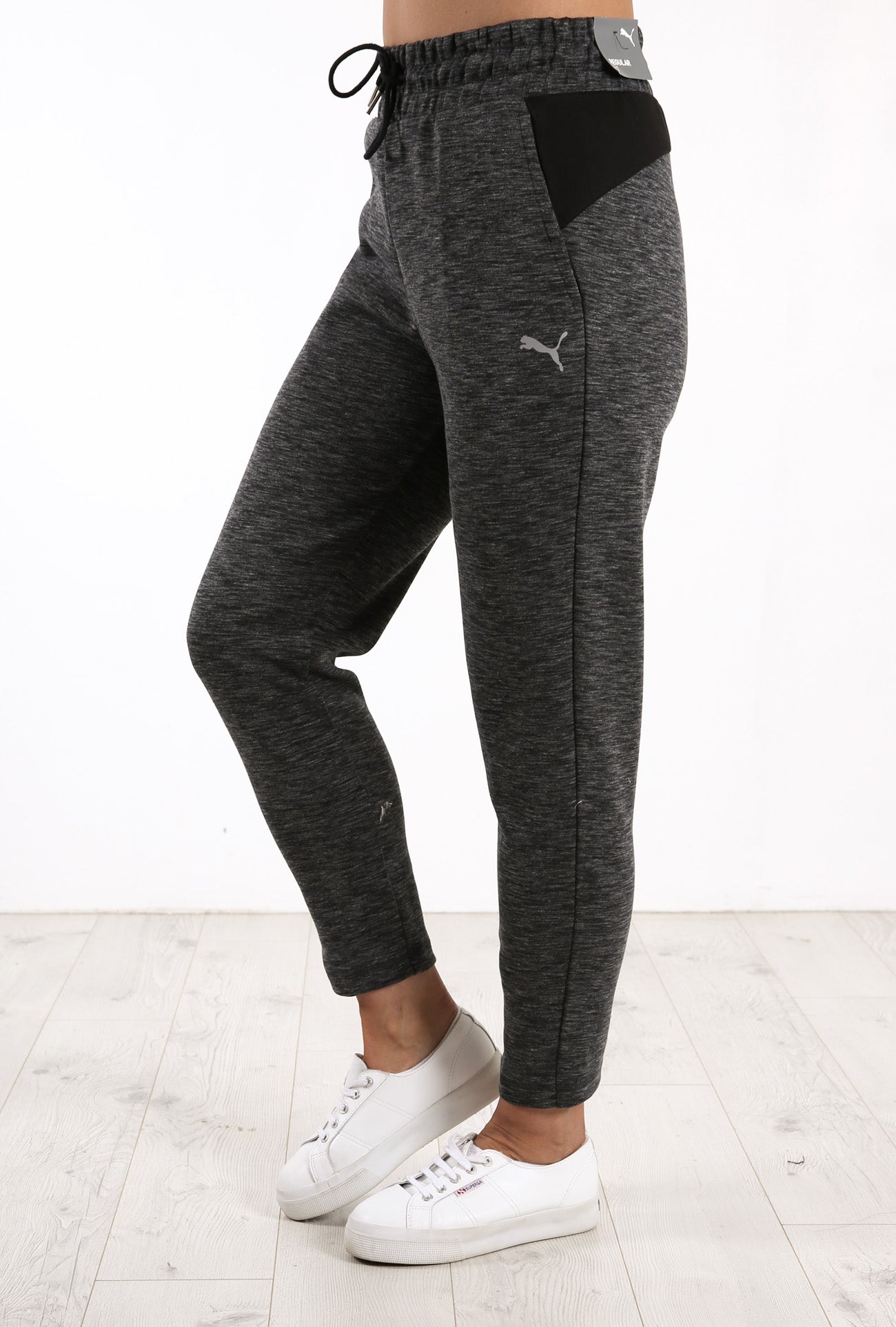 Evostripe Sweatpants Puma Black Heather