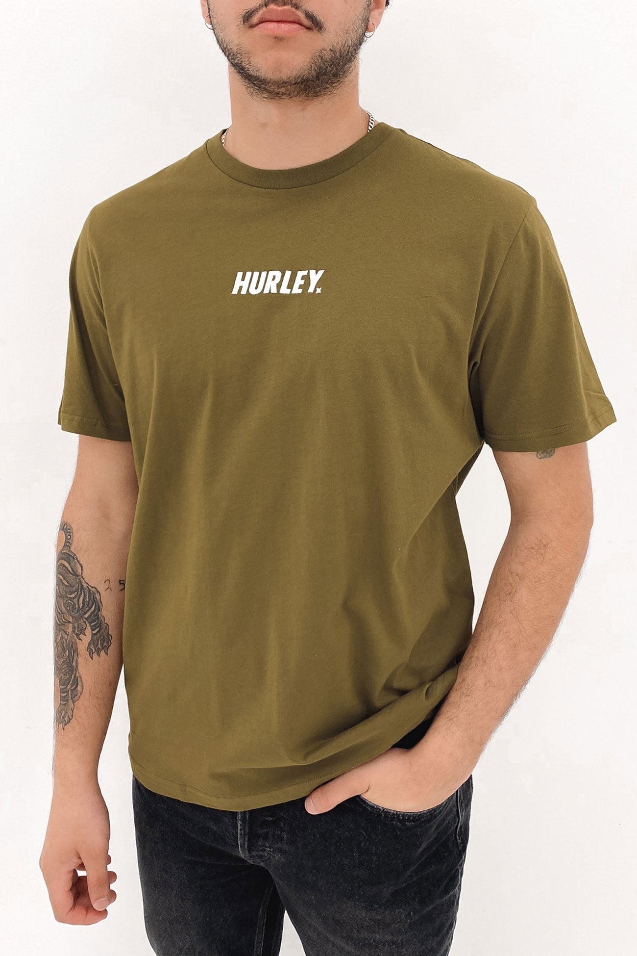 Fastlane Tee Martini Olive