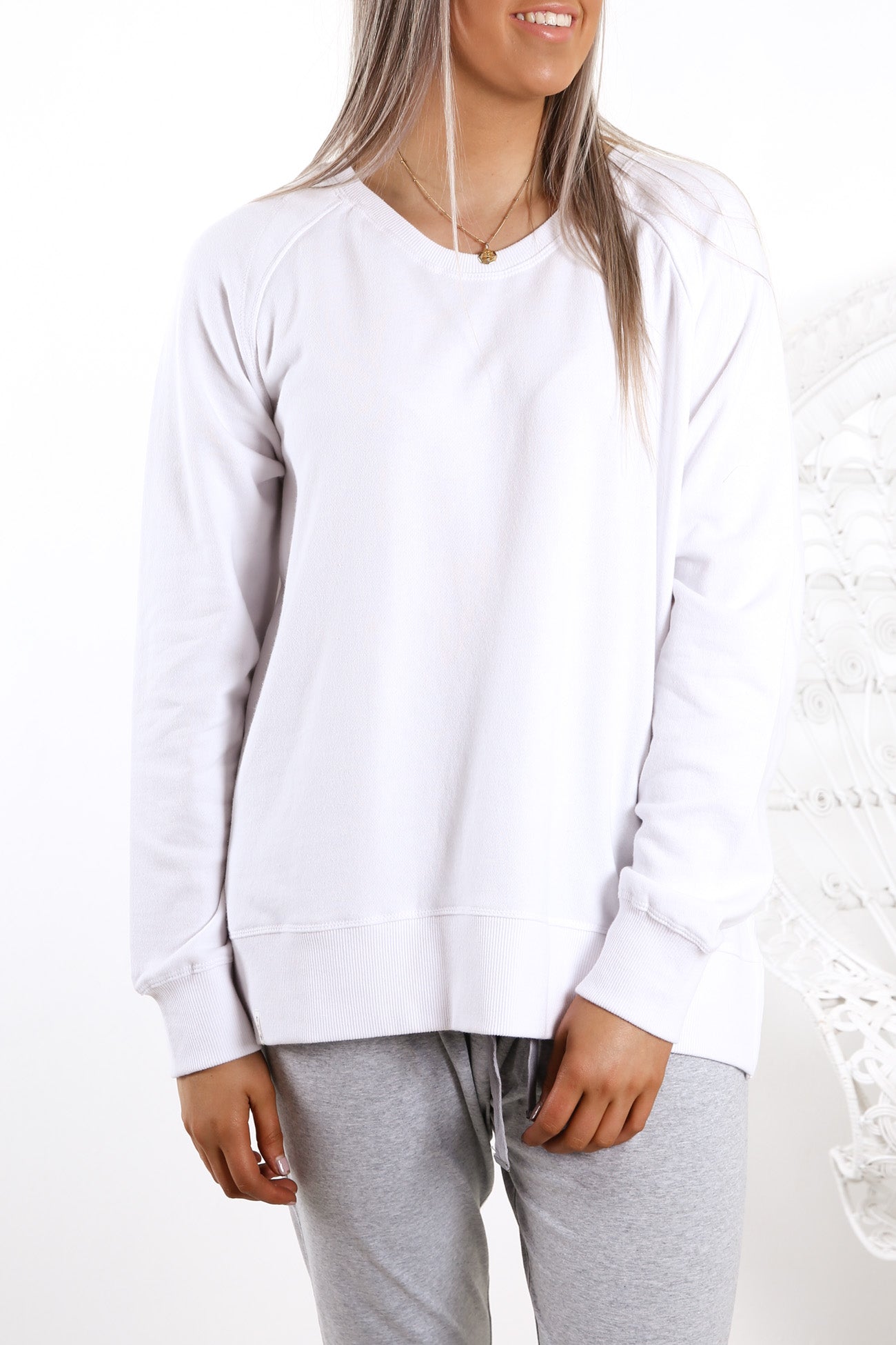 Fundamental Sydney Crew White