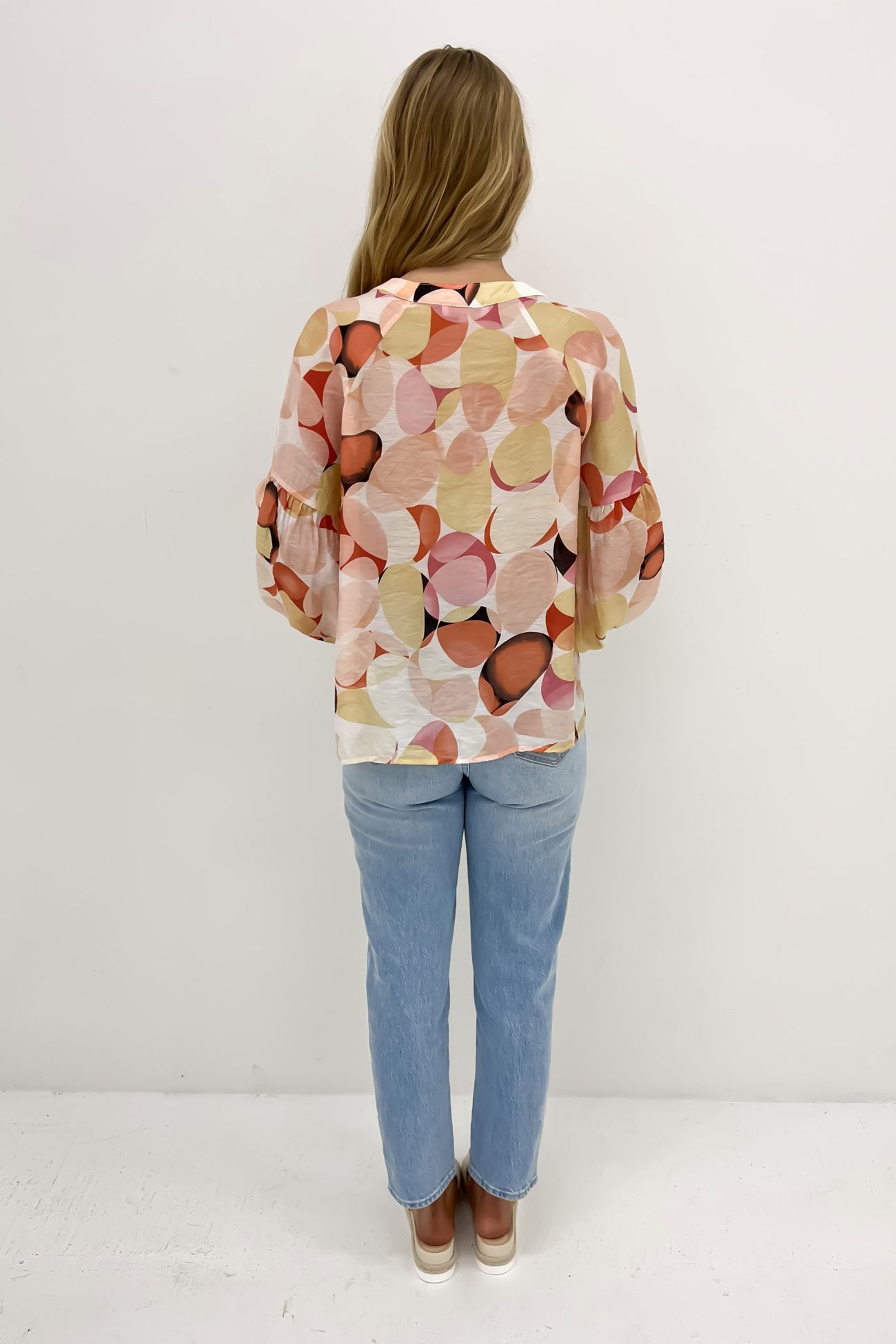 Gabbie Top Orange Multi