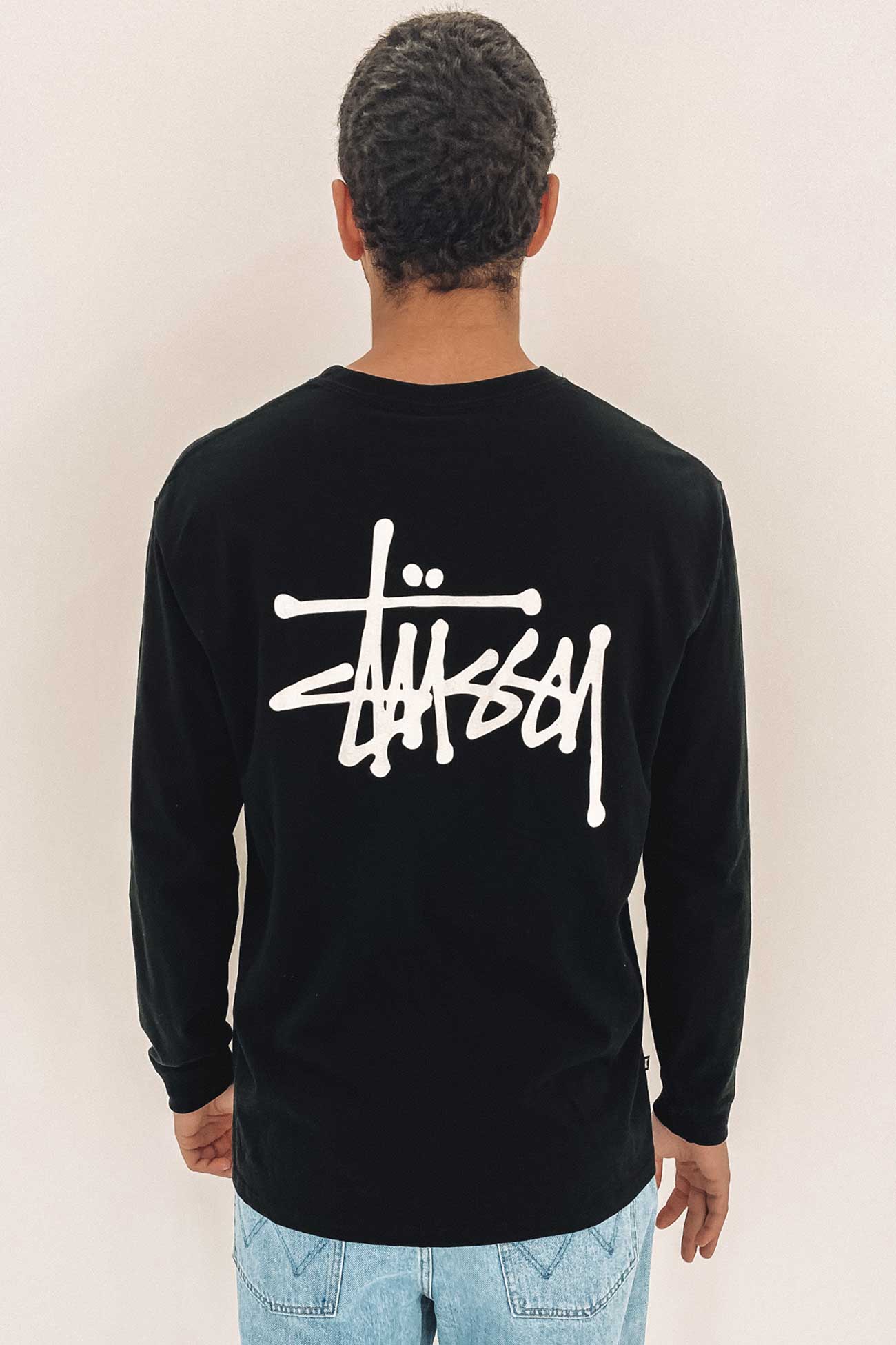 Graffiti Long Sleeve Tee Black