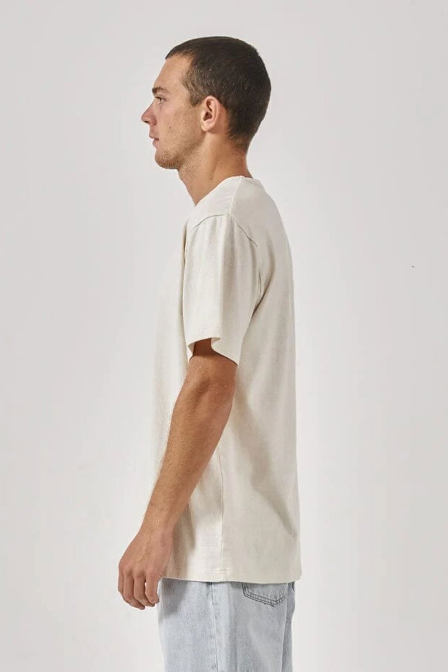 Hemp Wishes Come True Merch Fit Tee Unbleached