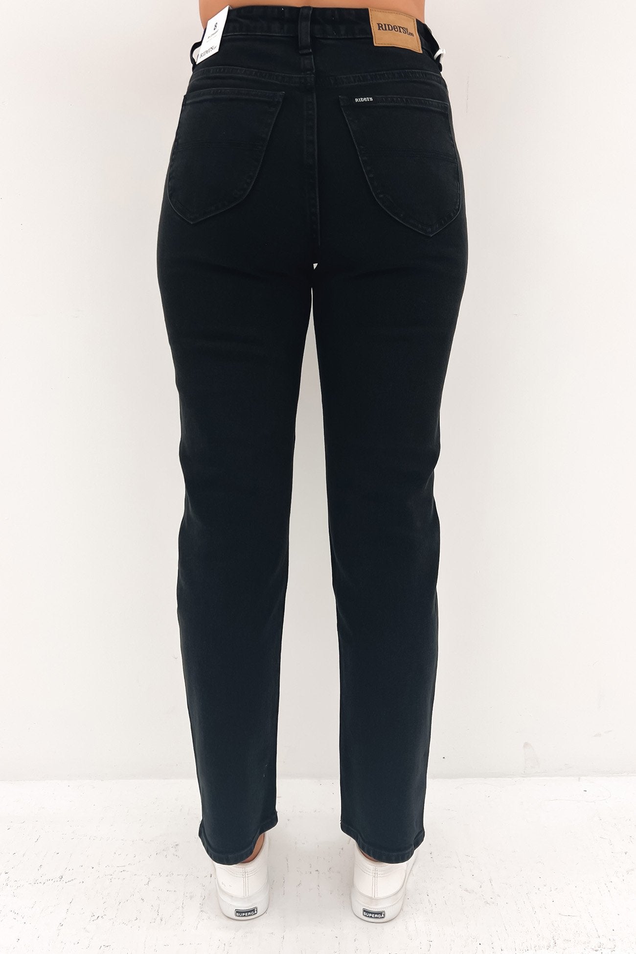 Hi Straight Long Jean Black Beauty