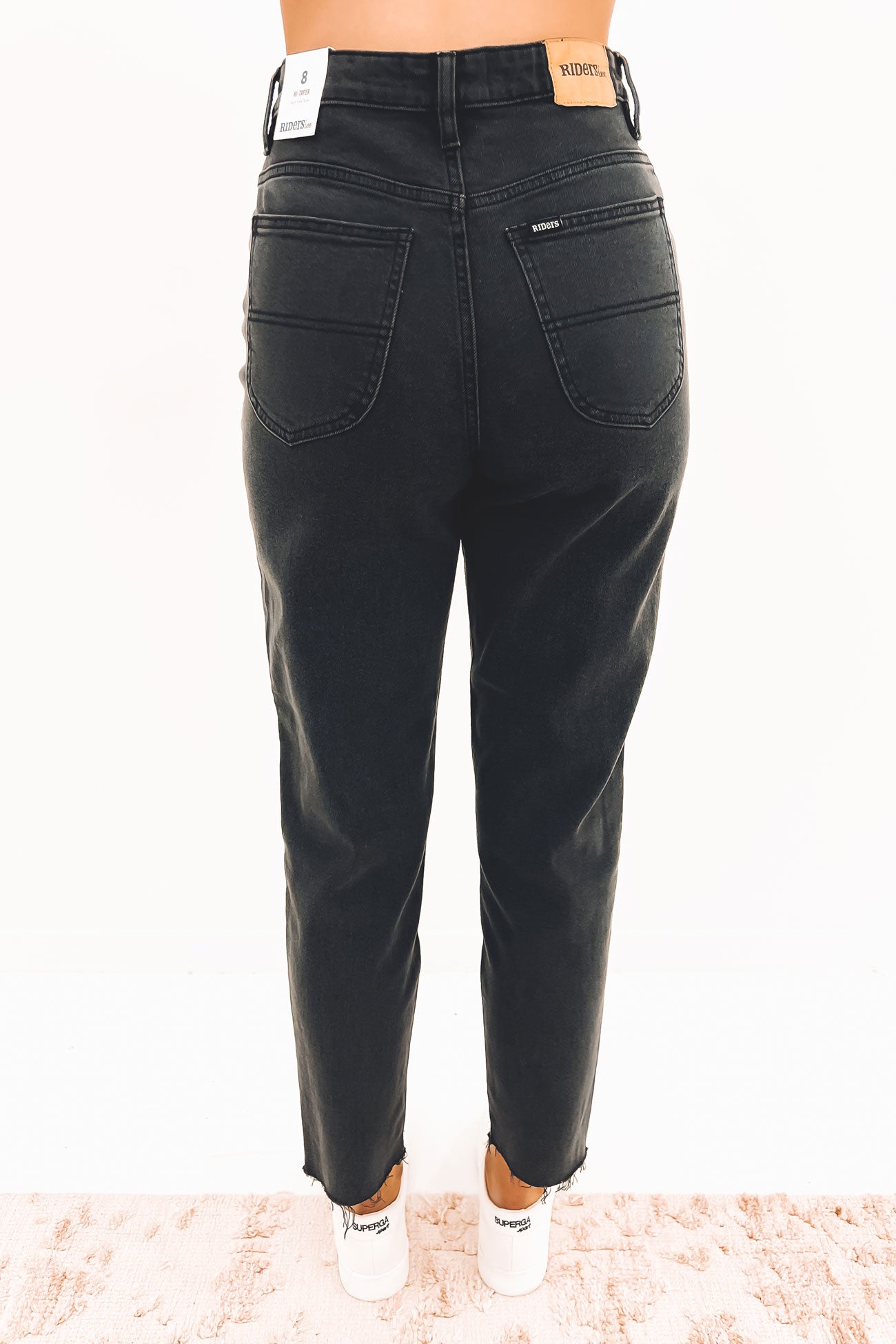 Hi Taper Jean Vintage Black