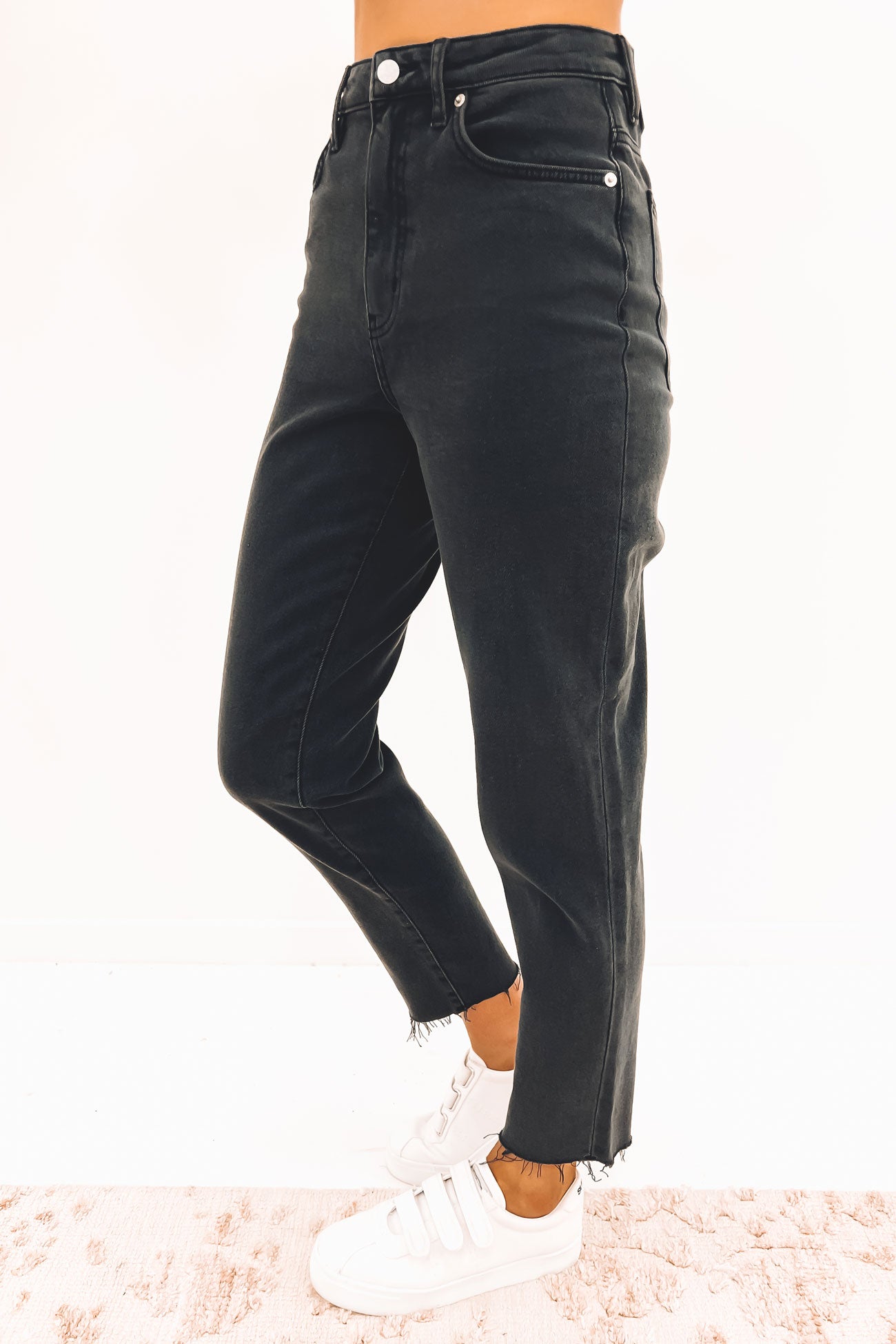 Hi Taper Jean Vintage Black