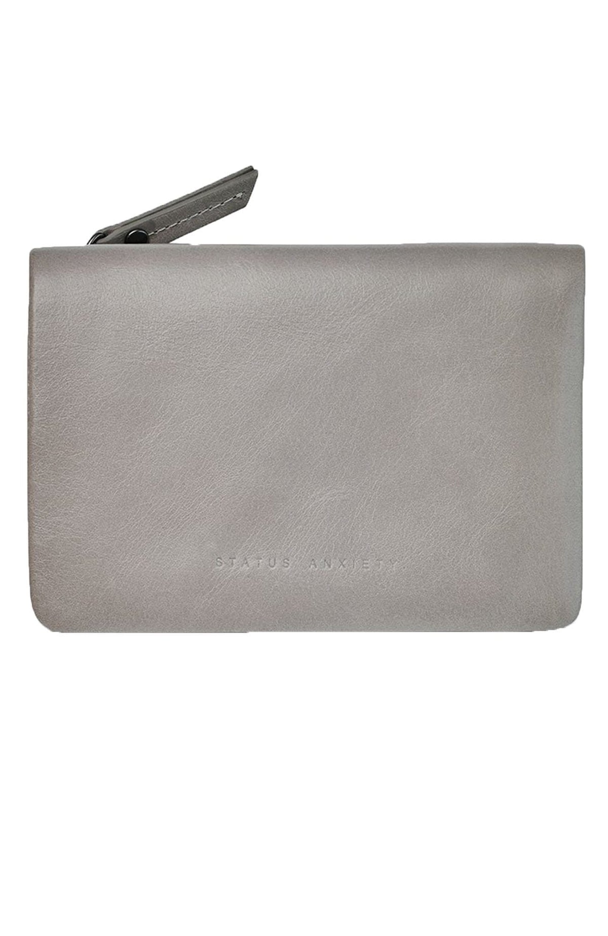 Is Now Better Wallet Light Grey Status Anxiety - Jean Jail