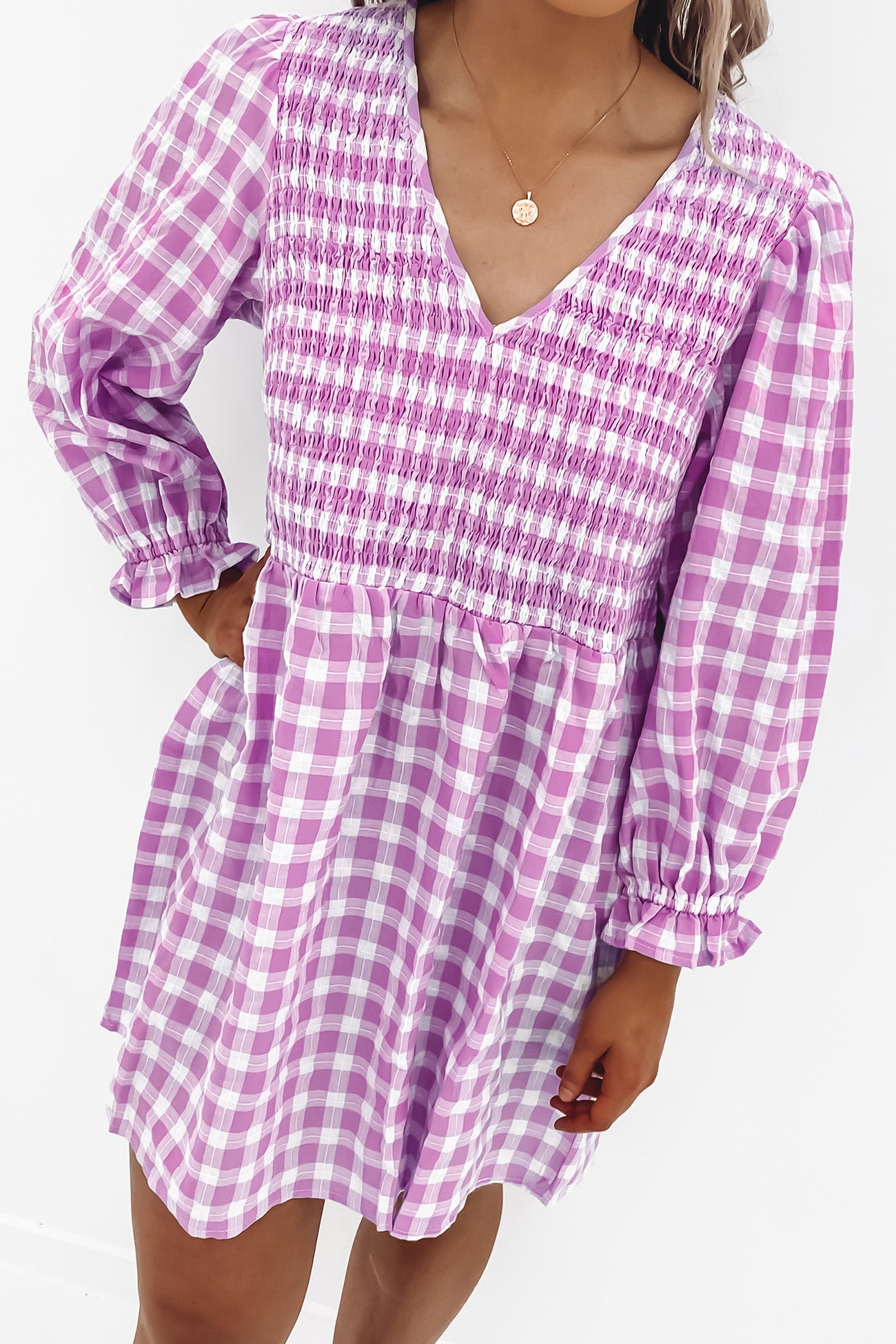 Isabel Mini Dress Lilac