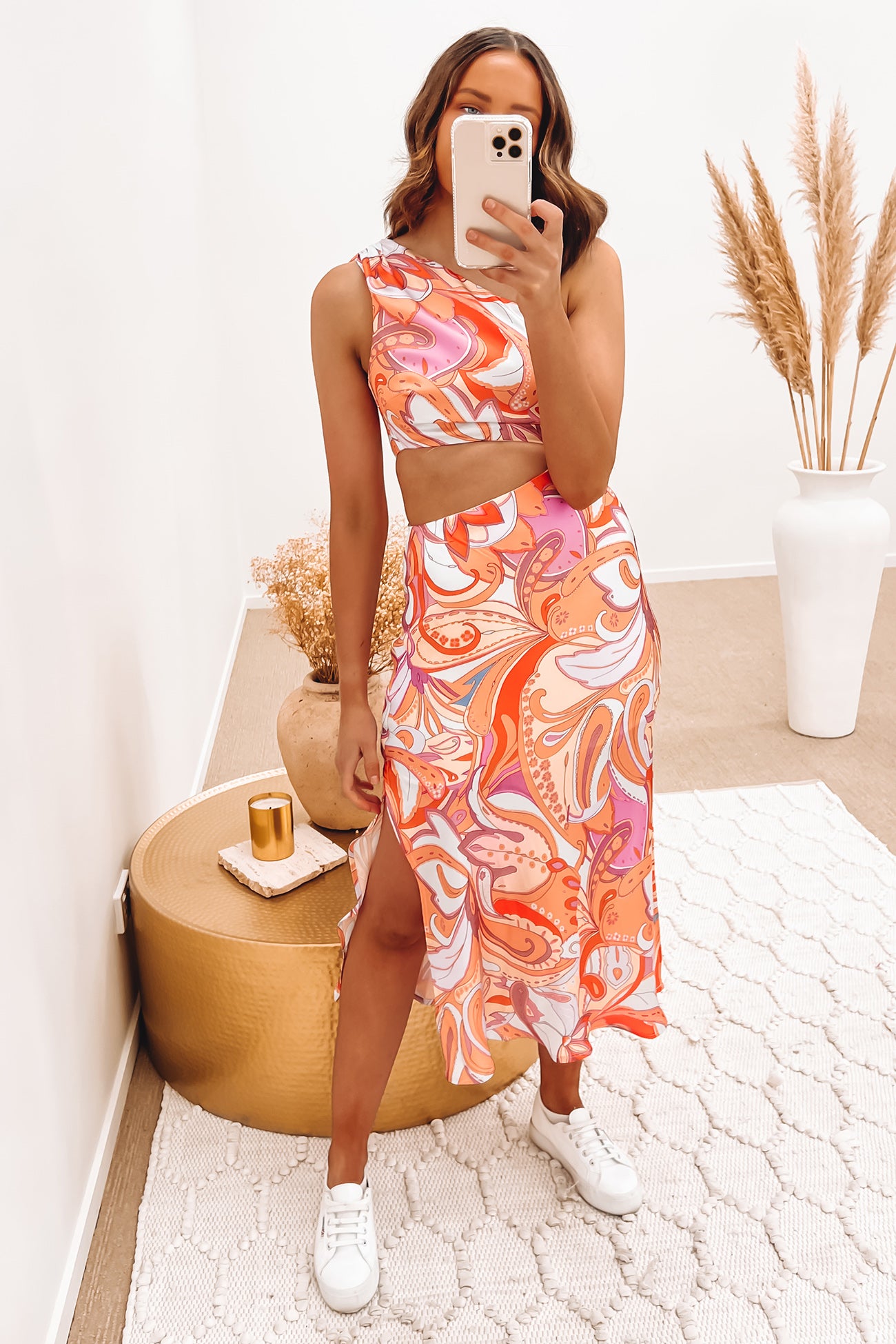Jalen Midi Dress Multi