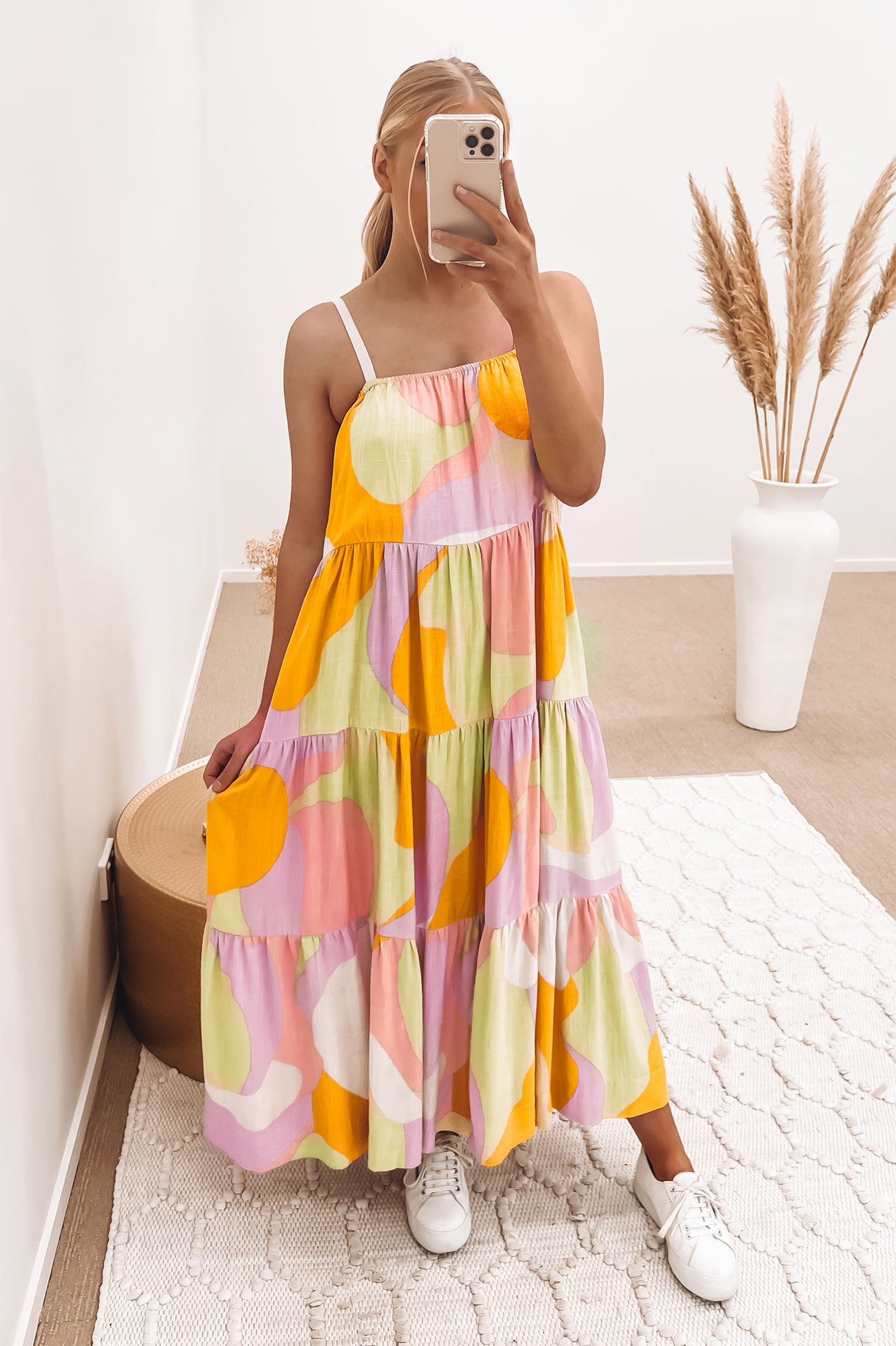 Jayce Midi Dress Multi