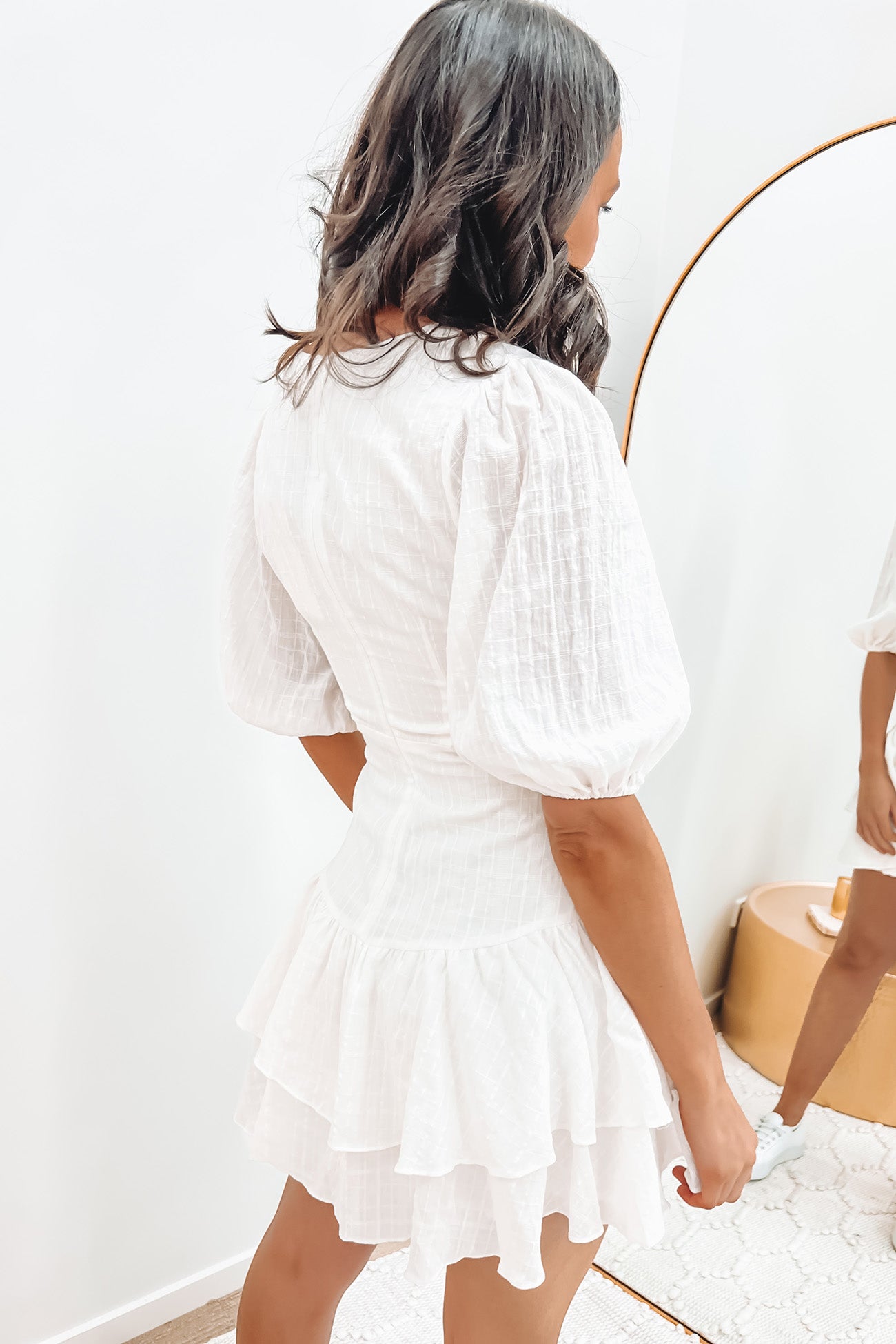 Jenkins Mini Dress White