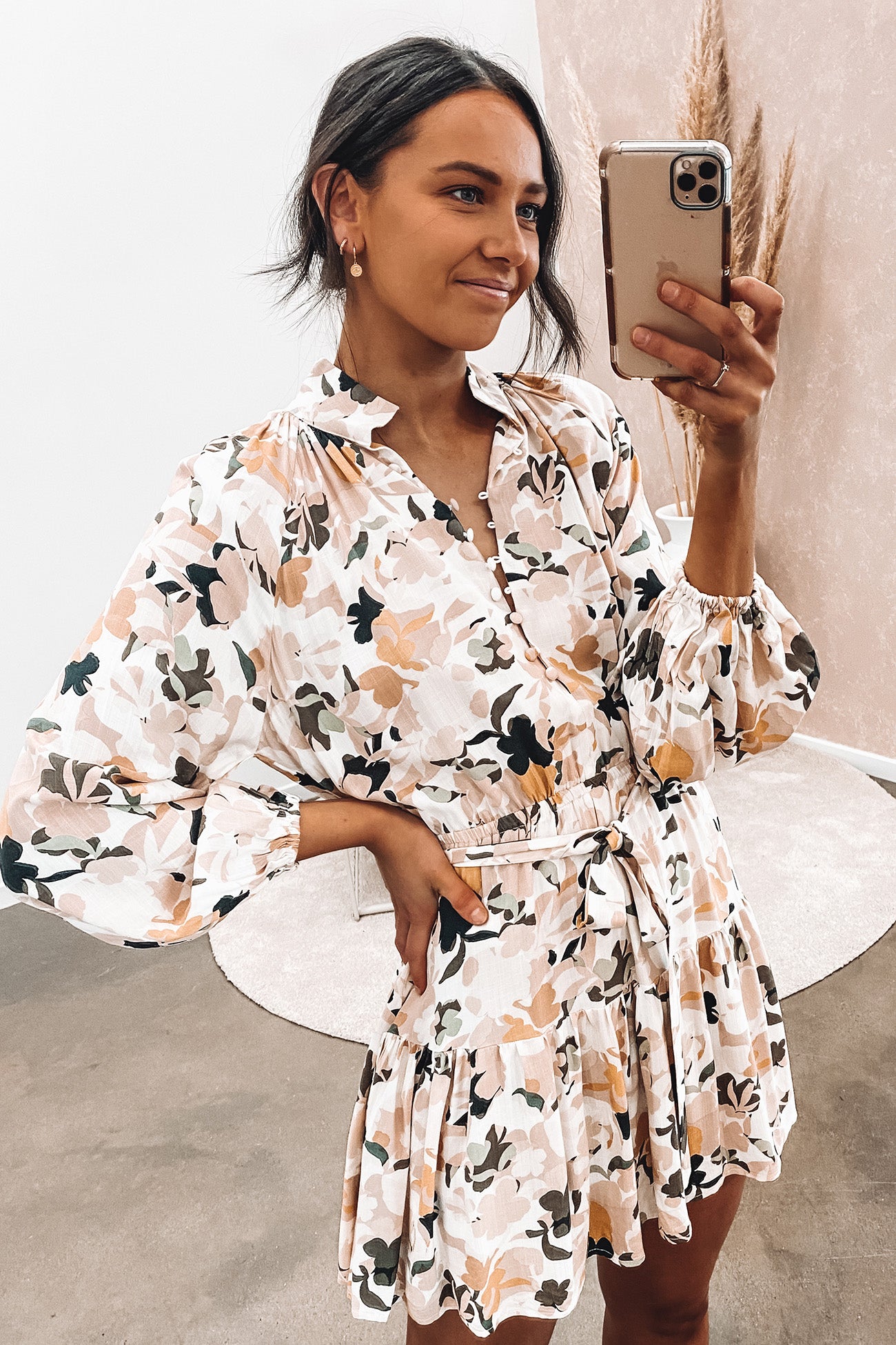 Jina Mini Dress Floral