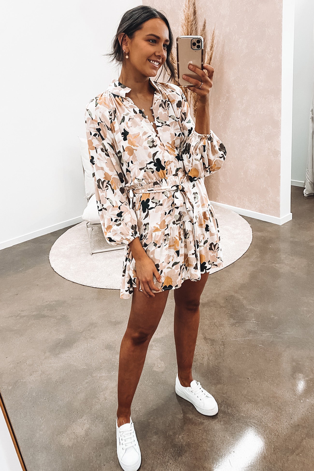 Jina Mini Dress Floral