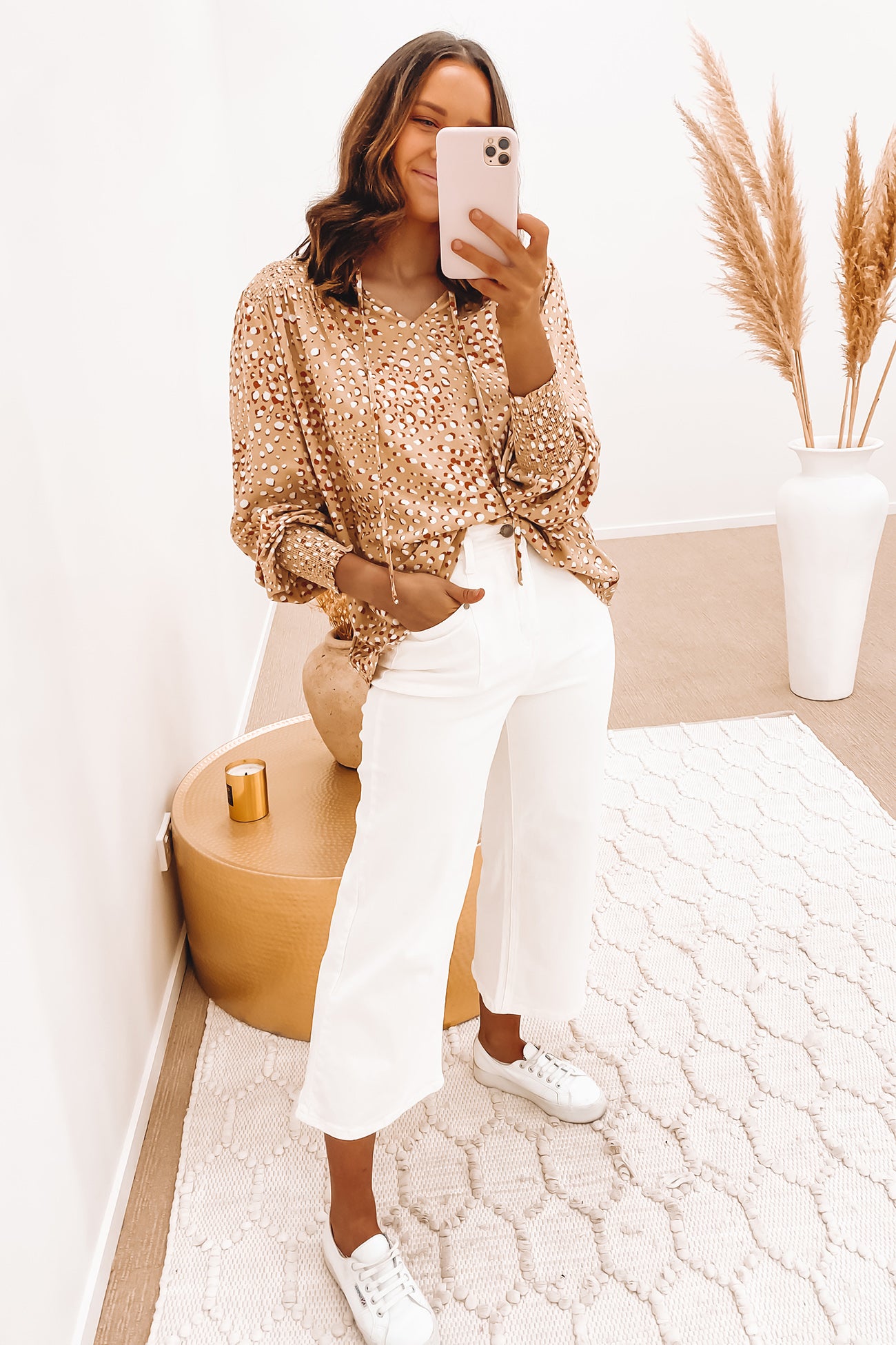 Kaiya Top Beige