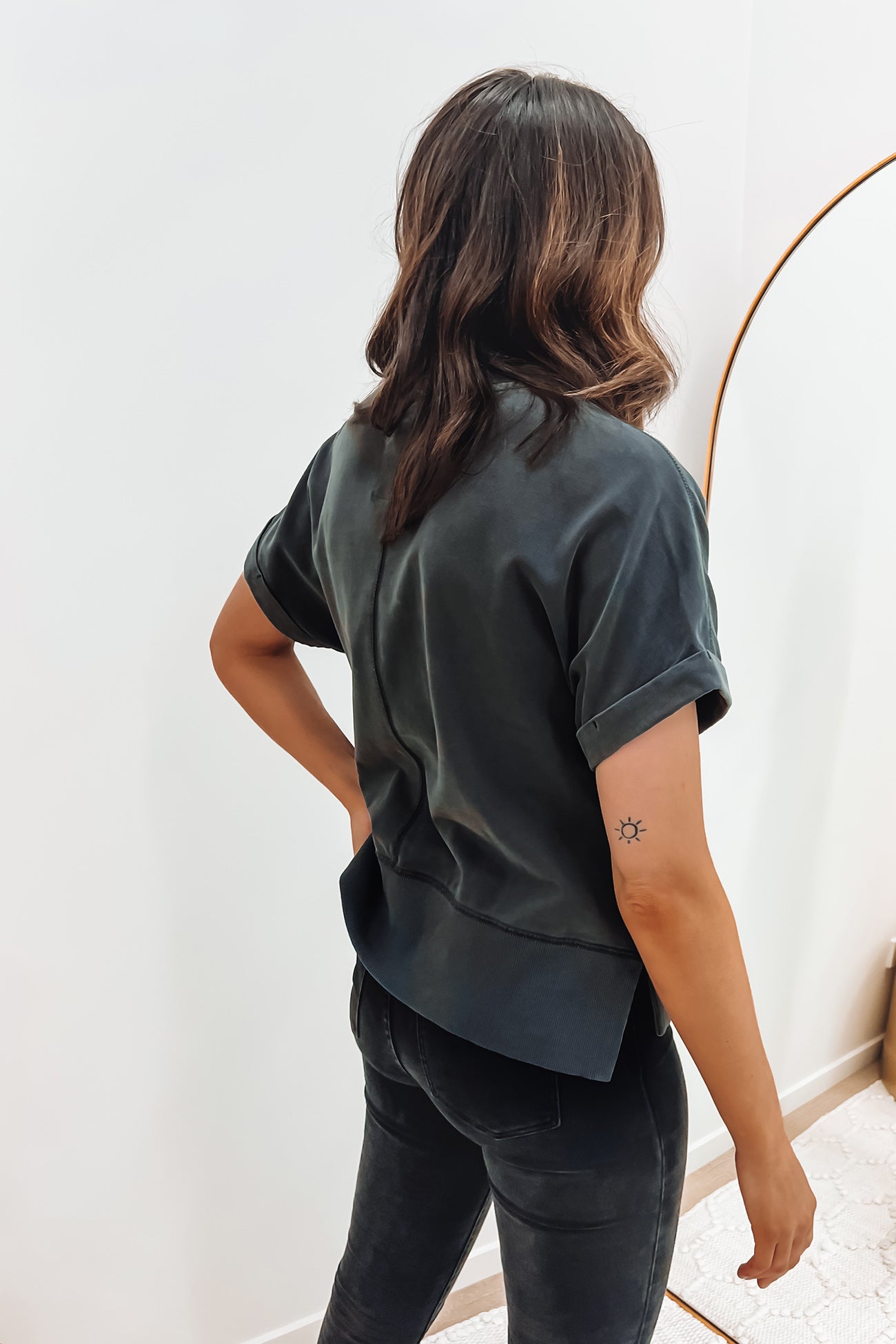 Kennett Short Sleeve Crew Coal