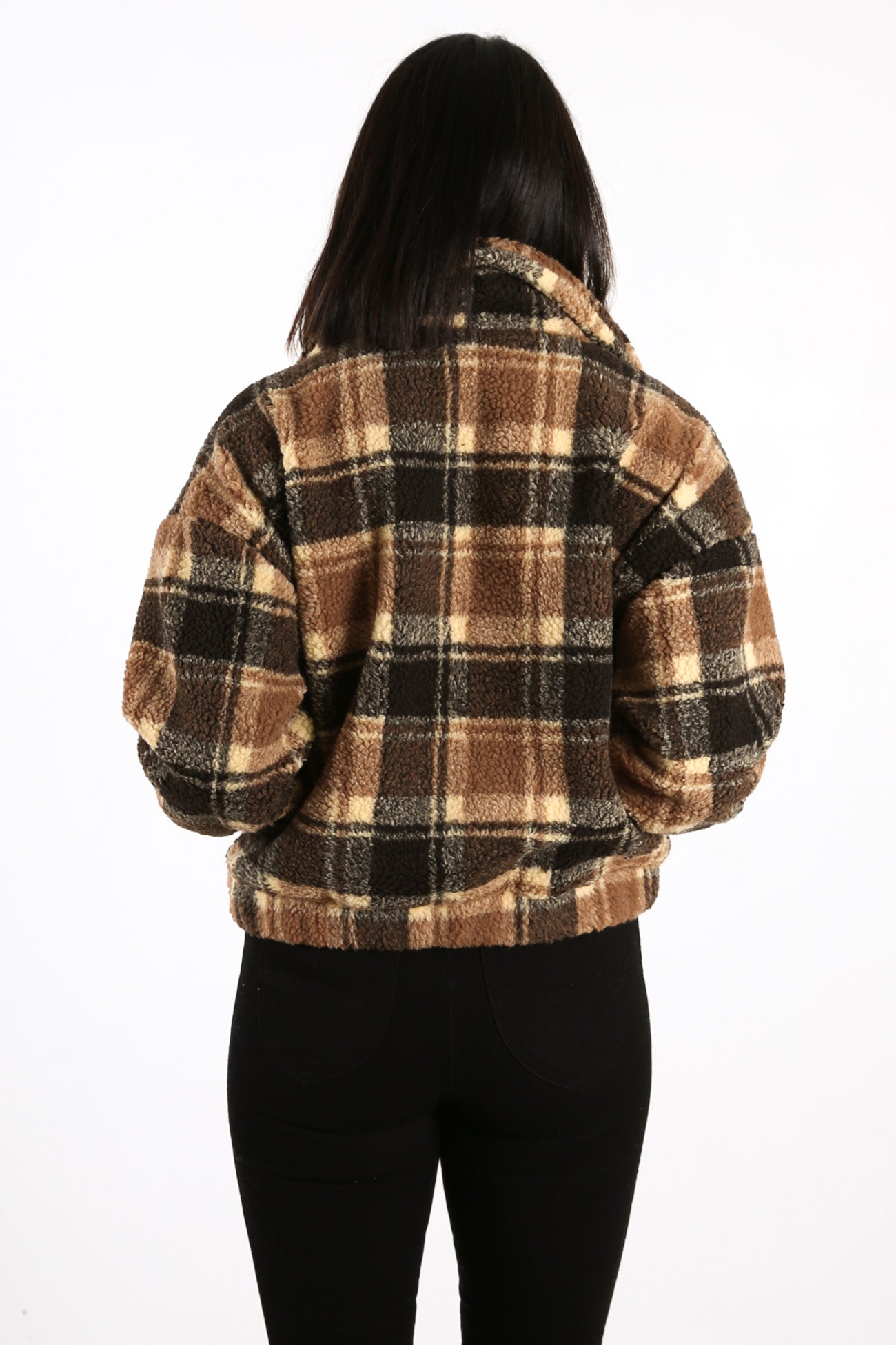 Kody Jacket Brown Check