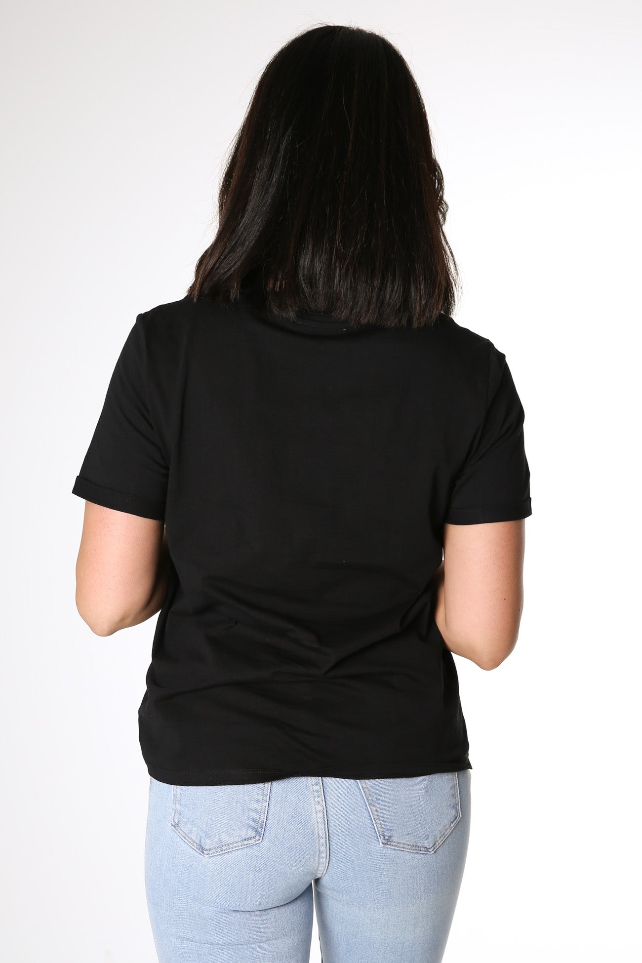 La Boheme Tee Black Floral